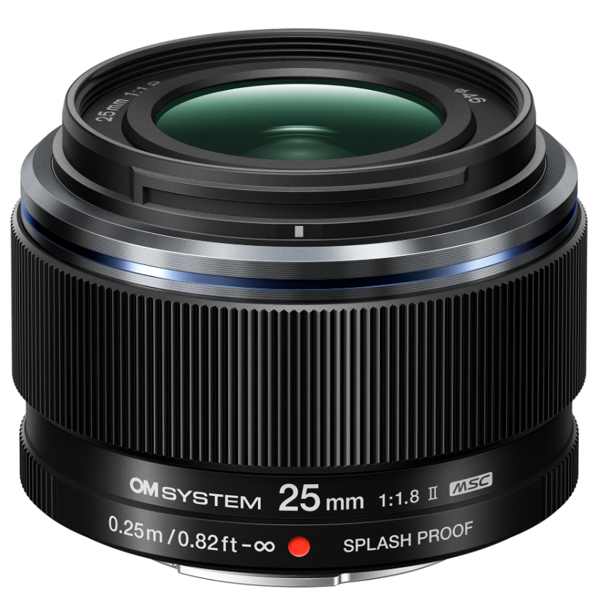 OM SYSTEM 25mm F1.8 II M.Zuiko Digital Micro Four Thirds Lens