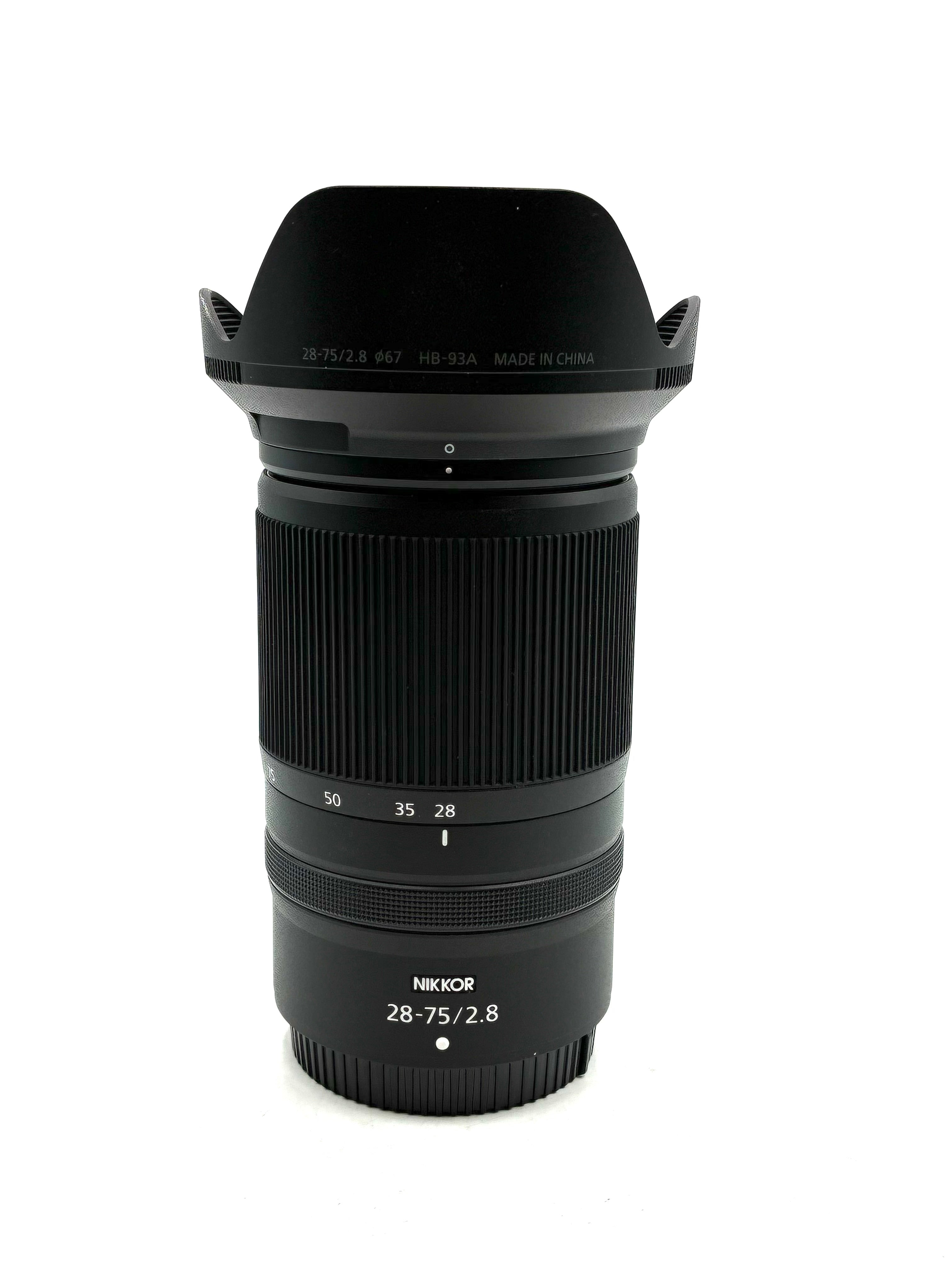 Used Nikon Z 28-75mm F2.8 Lens