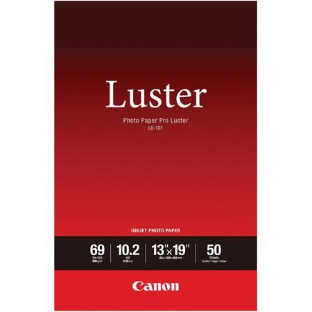 Canon 13x19 Photo Paper Pro (50 Sheets) Inkjet Paper, Luster