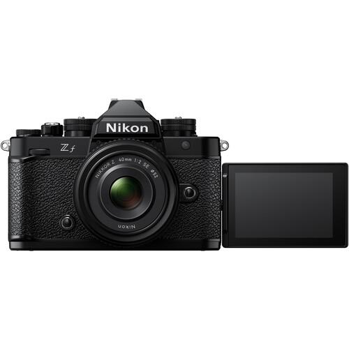 Nikon Zf Mirrorless Camera (Black) with Z 40mm F2 SE Lens