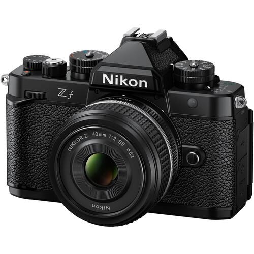 Nikon Zf Mirrorless Camera (Black) with Z 40mm F2 SE Lens