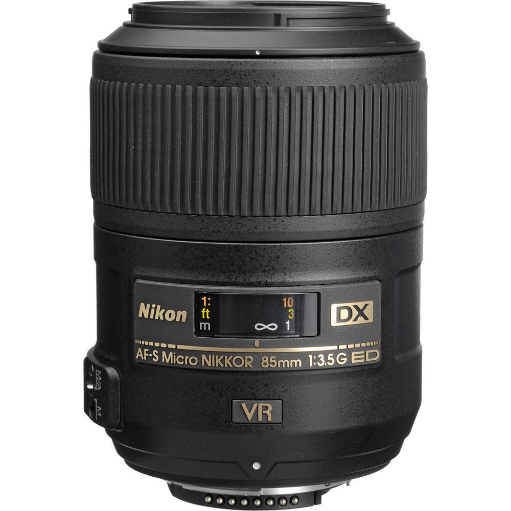 Nikon 85mm f3.5 AF-S Micro VR DX Lens