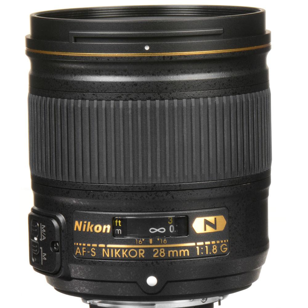 Nikon 28mm f/1.8 G AF-S Lens