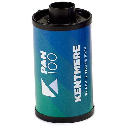 Kentmere 100 ASA Black and White Negative Film (35mm Roll Film, 24 Exposures)