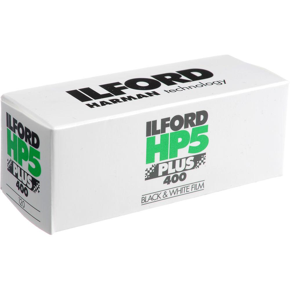 Ilford HP5 120 Black and White Negative Film (120 Roll Film, Single Roll)