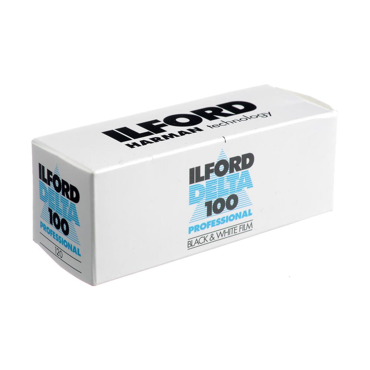 Ilford Delta 100-120 Professional Black and White Negative Film (120 Roll Film)