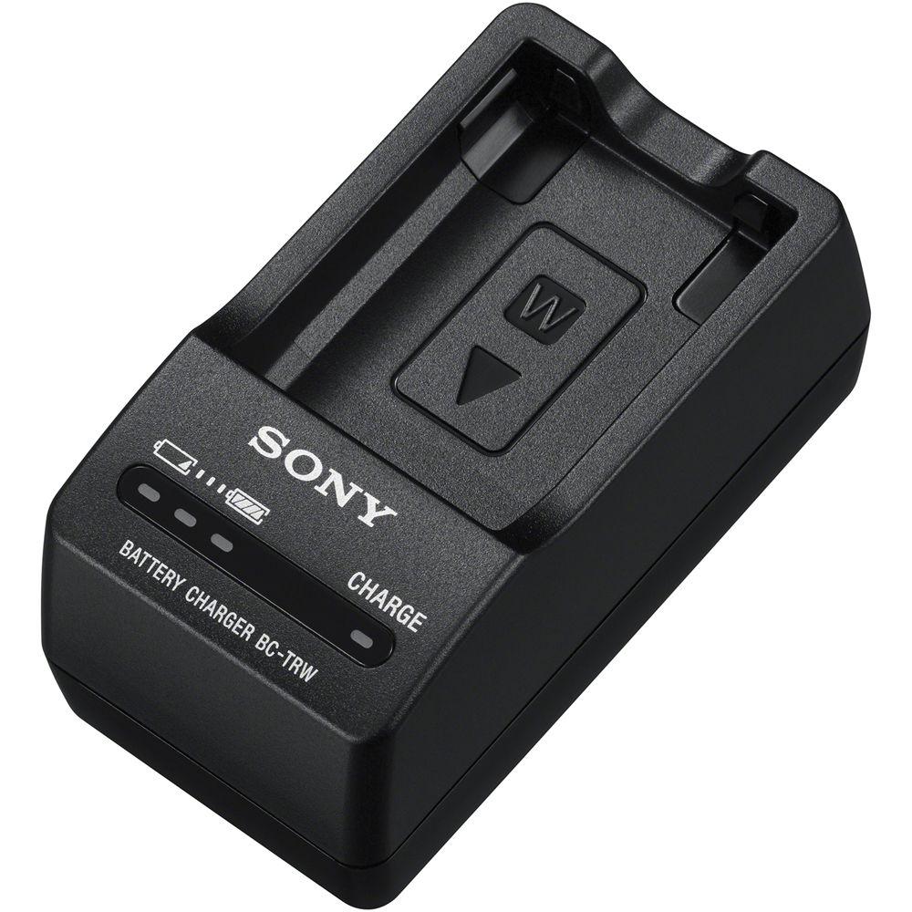 Sony BC-TRW W Series Battery Charger (Black)