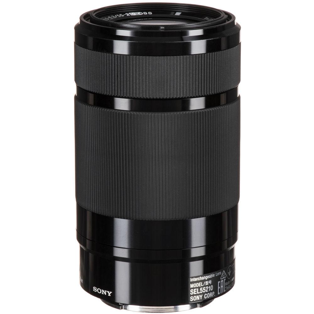 Sony 55-210mm F4.5-6.3 OSS E-Mount Lens (Black)