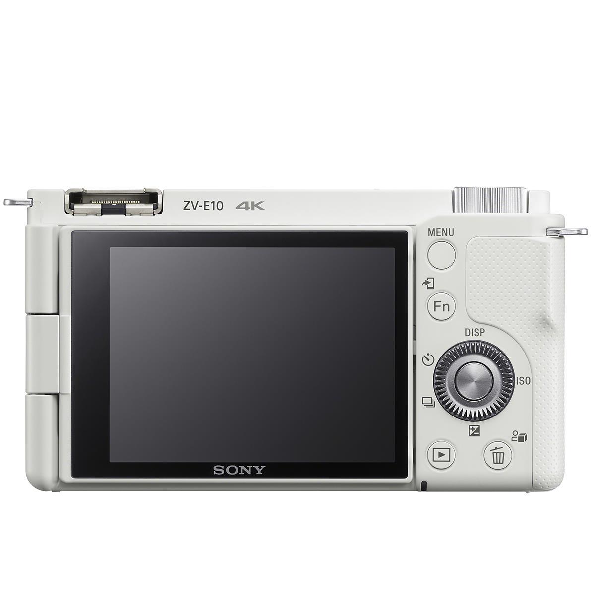 Sony Alpha ZV-E10 Camera (Body) - White