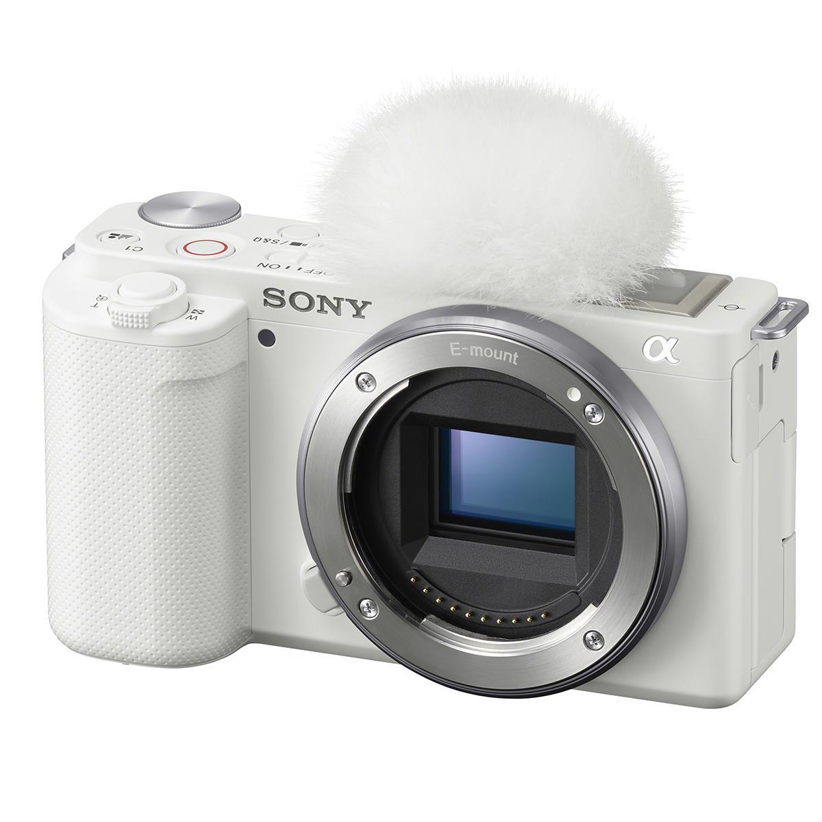 Sony Alpha ZV-E10 Camera (Body) - White