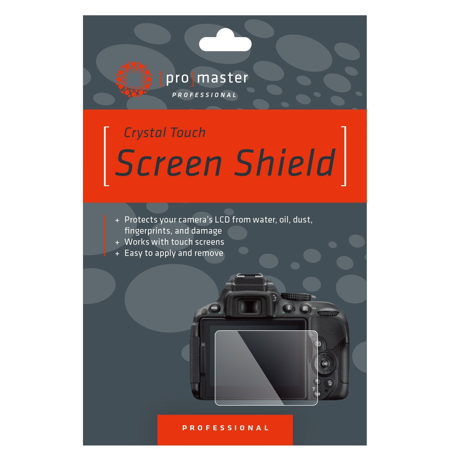 Promaster 1213 Crystal Touch Screen Shield - Canon R6, R6 ii, R7, R6 iii