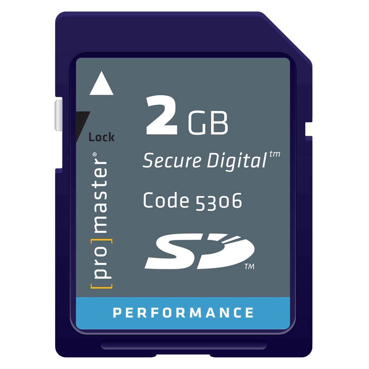 Promaster 82475 2GB 163X SD Memory Card