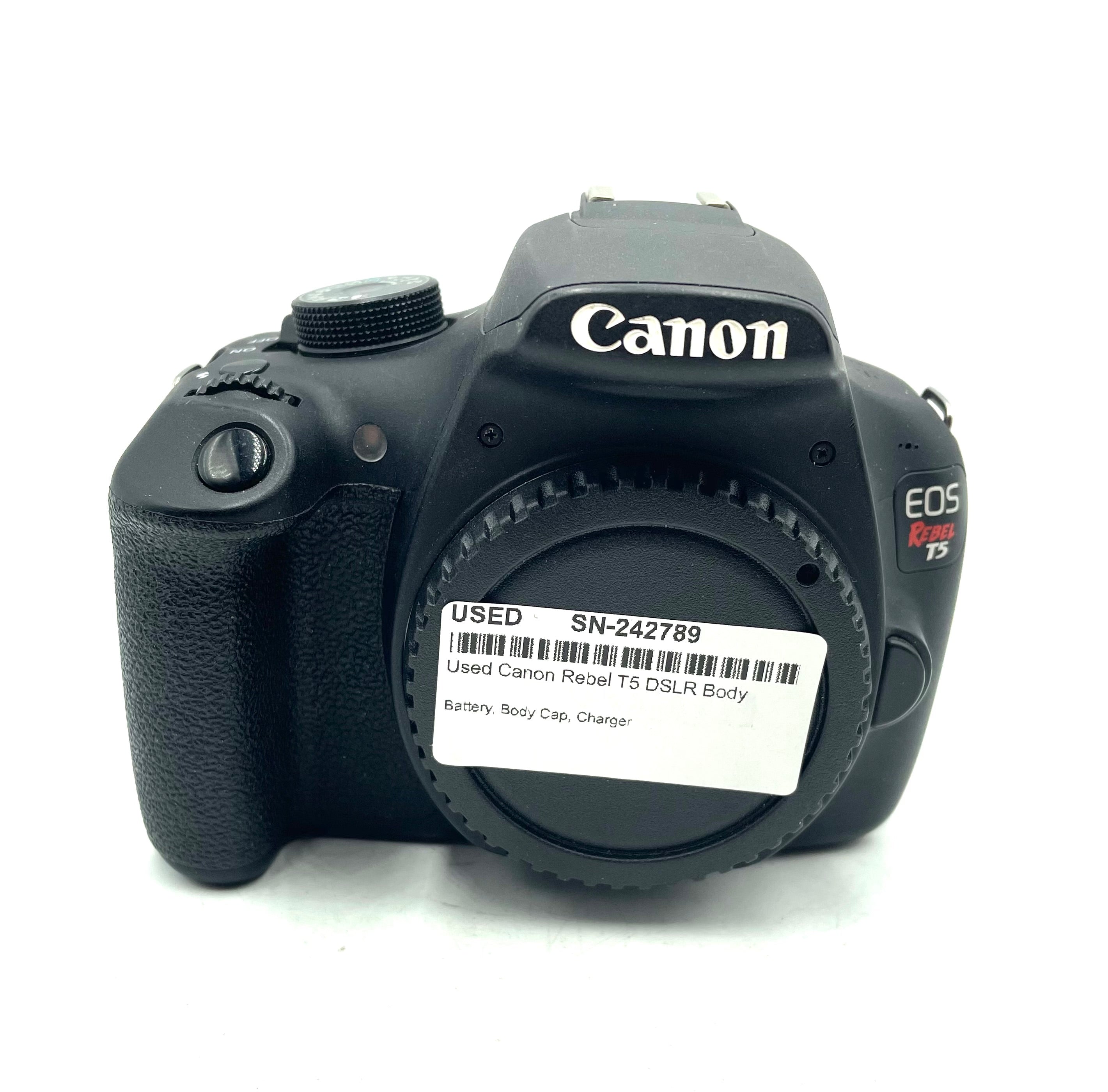Used Canon Rebel T5 DSLR Body