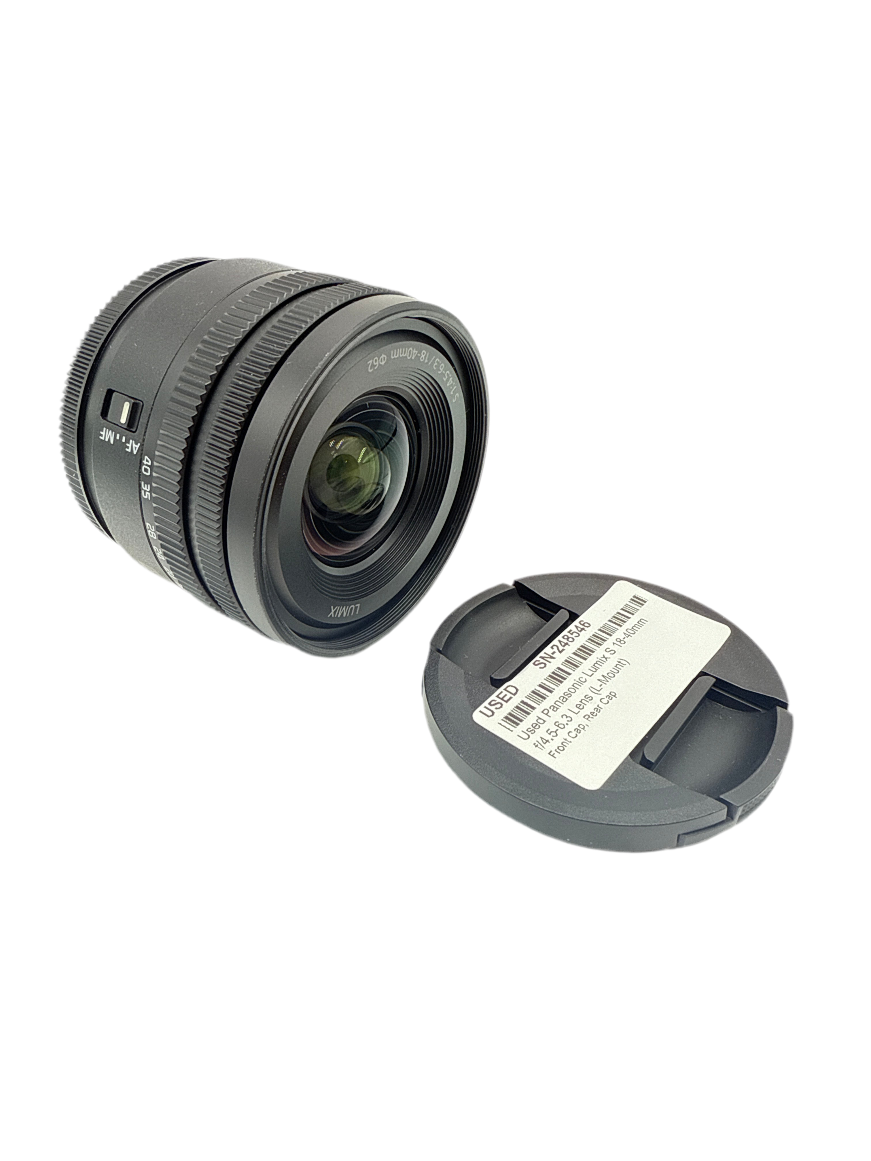 Used Panasonic Lumix S 18-40mm f/4.5-6.3 Lens (L-Mount)