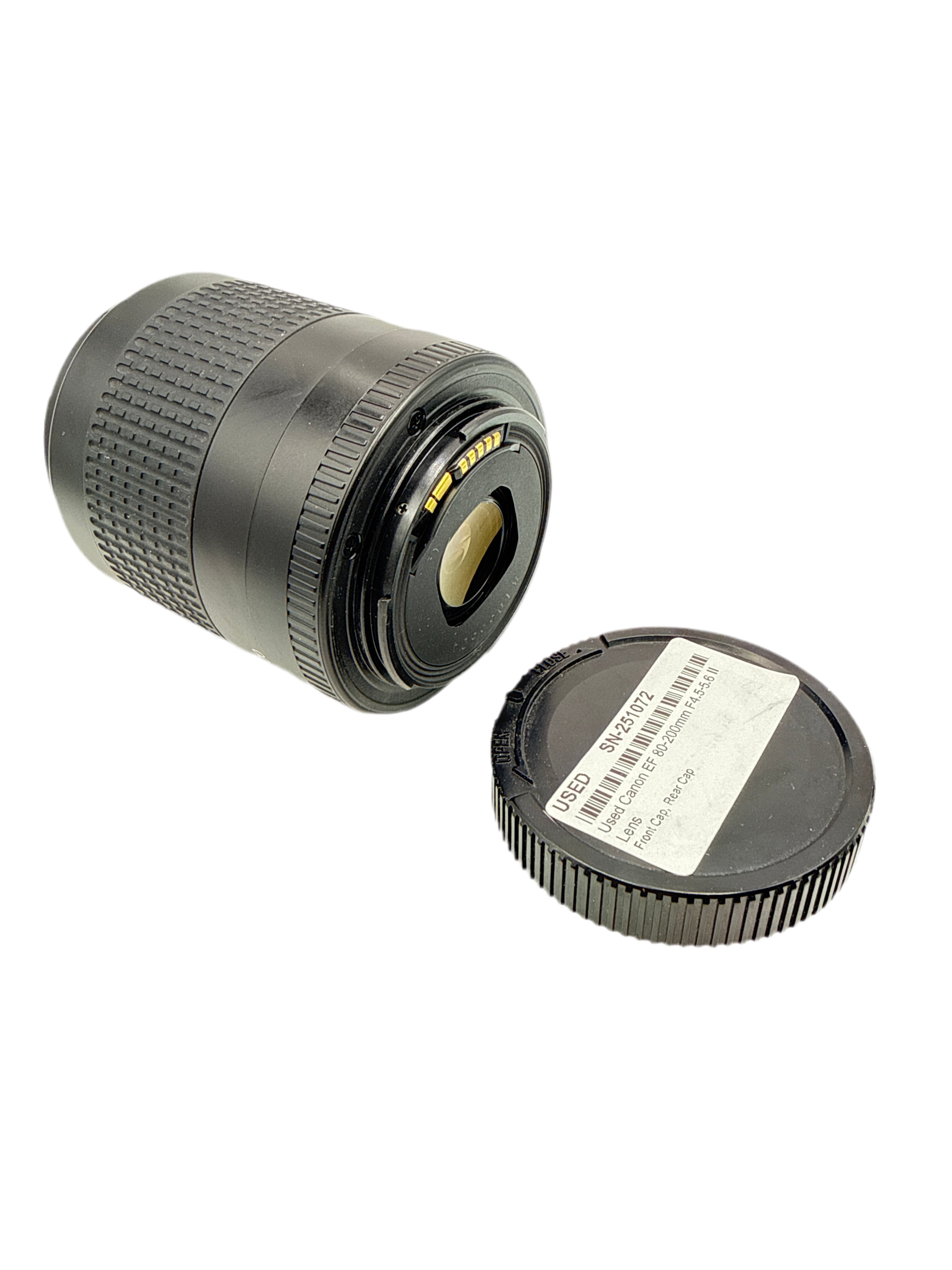 Used Canon EF 80-200mm F4.5-5.6 II Lens