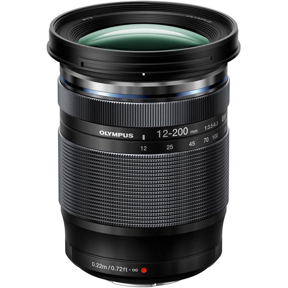 OM SYSTEM 12-200mm F3.5-6.3 M.Zuiko Digital ED Lens for Micro Four Thirds (Black)