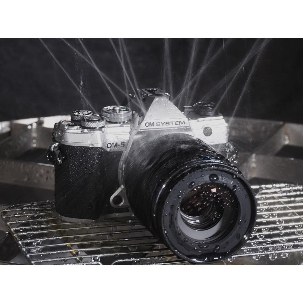 OM SYSTEM OM-5 Mirrorless Camera (Silver)