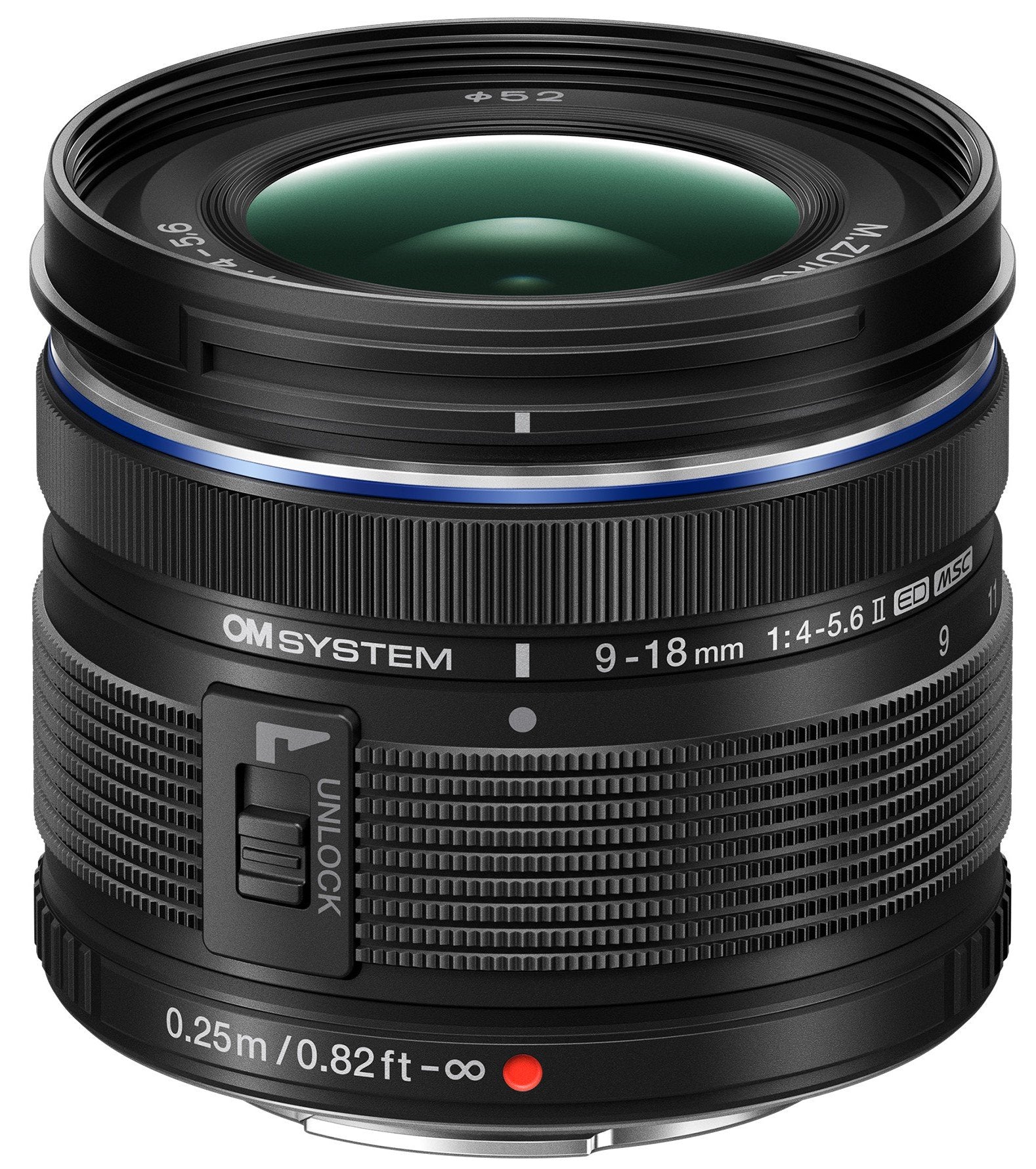 OM SYSTEM 9-18mm F4.0-5.6 II M.Zuiko Digital ED Micro Four Thirds Lens