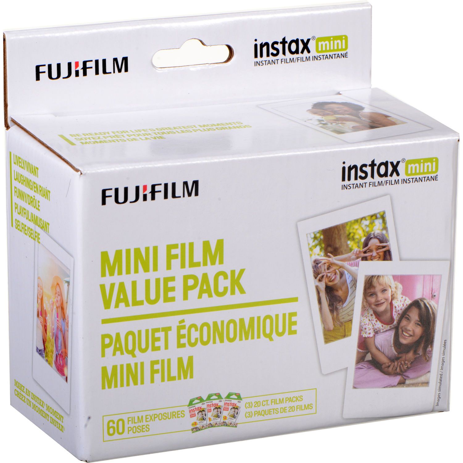 Fujifilm instax mini Instant Film Value Pack (60 Exposures)