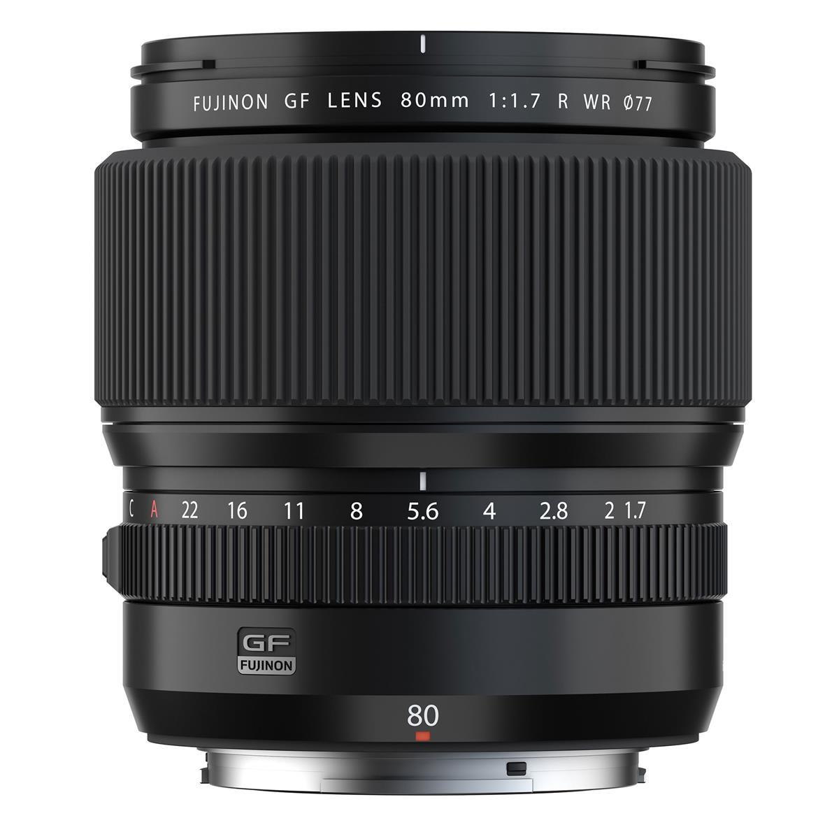 FUJIFILM GF 80mm f/1.7 R WR Lens (FUJIFILM G)