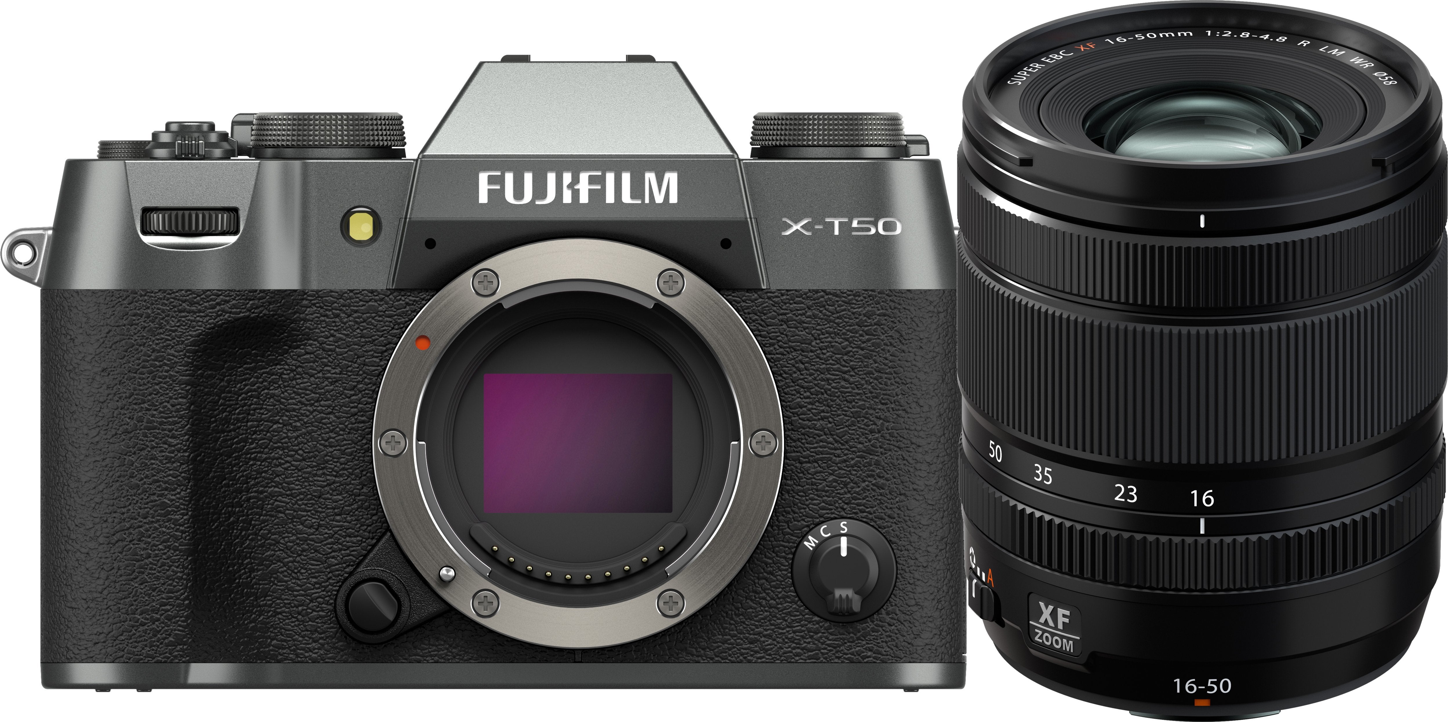 Fujifilm X-T50 Mirrorless Camera with XF 16-50mm f/2.8-4.8 Lens (Charc