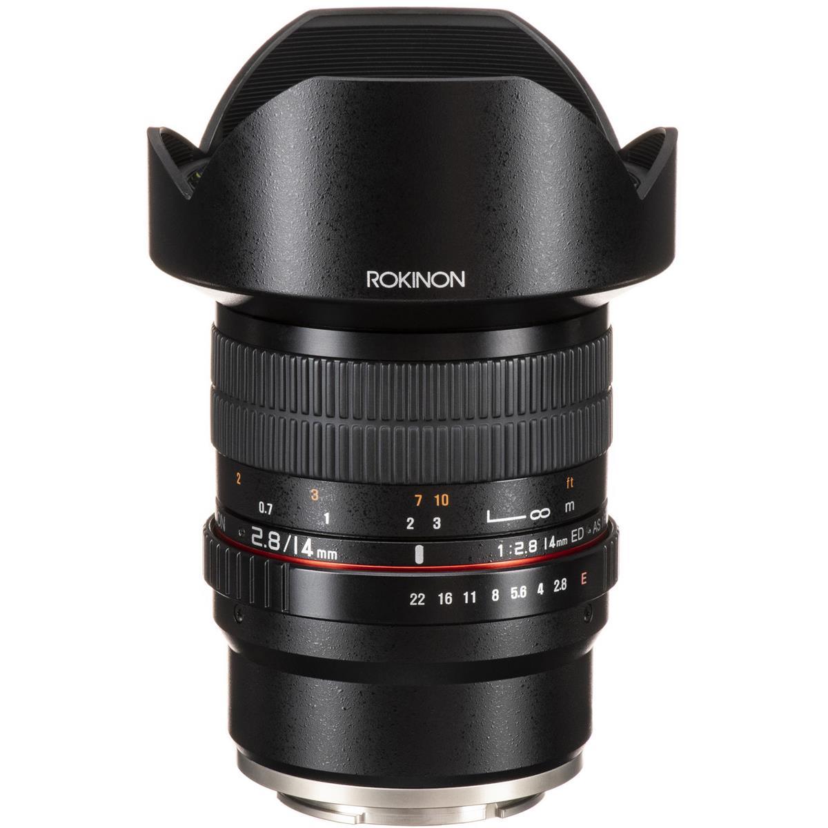 Rokinon 14mm F2.8 Aspherical Super Wide Angle Lens for Sony E Mount