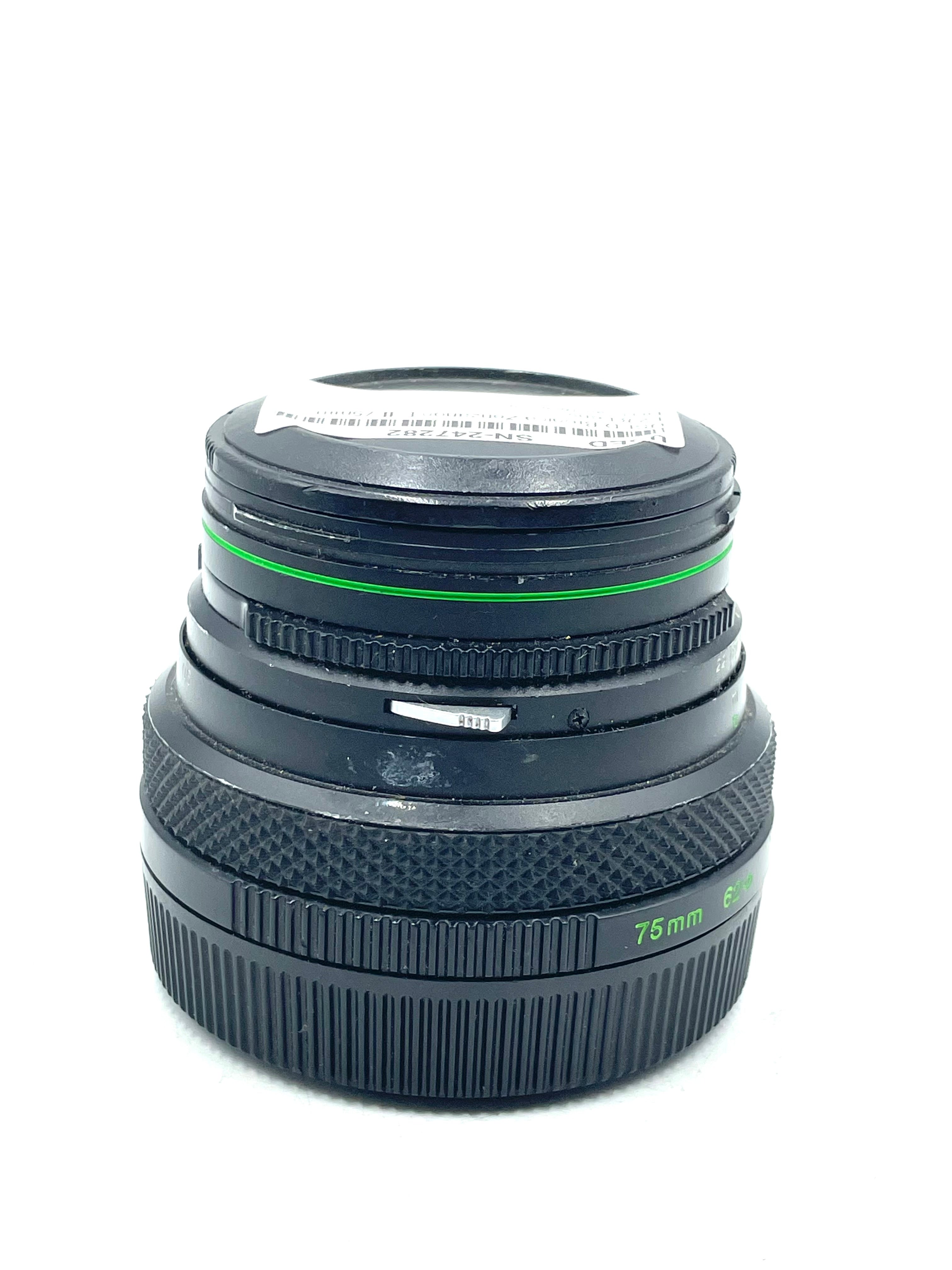 USED Bronica Zenzanon E II 75mm F2.8 Lens