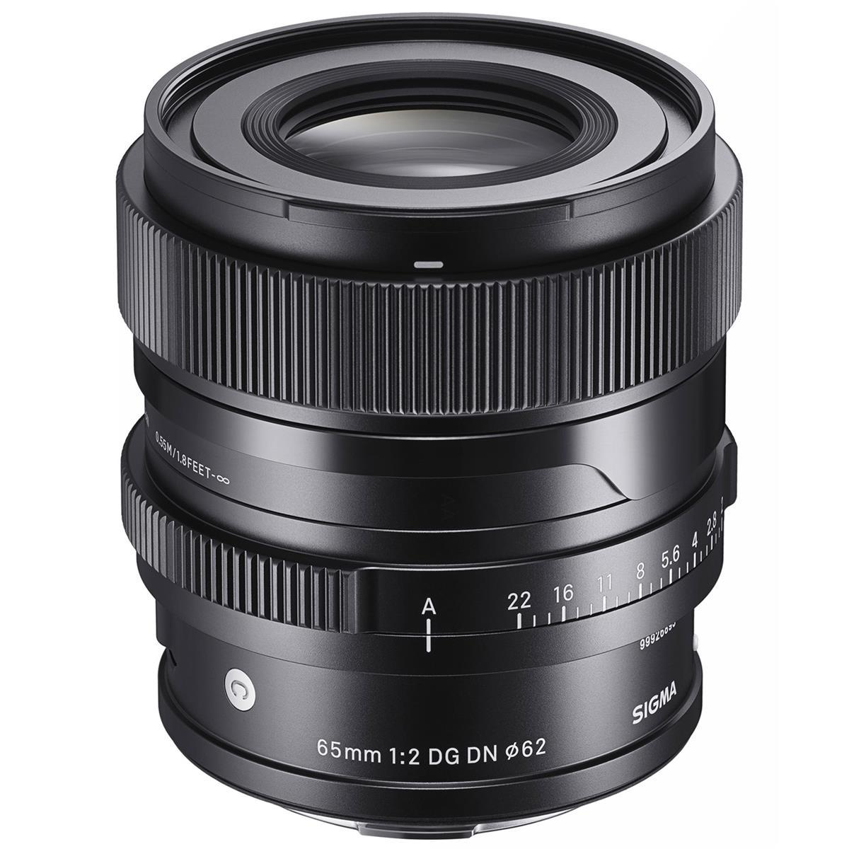 Sigma 65mm f/2 DG DN Contemporary Lens for Sony E