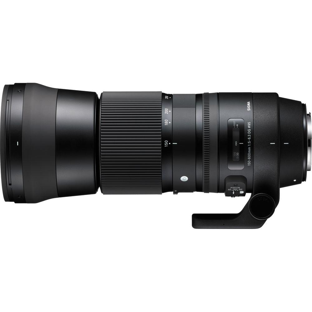 Sigma 150-600mm f/5-6.3 DG OS HSM Contemporary Lens for Nikon
