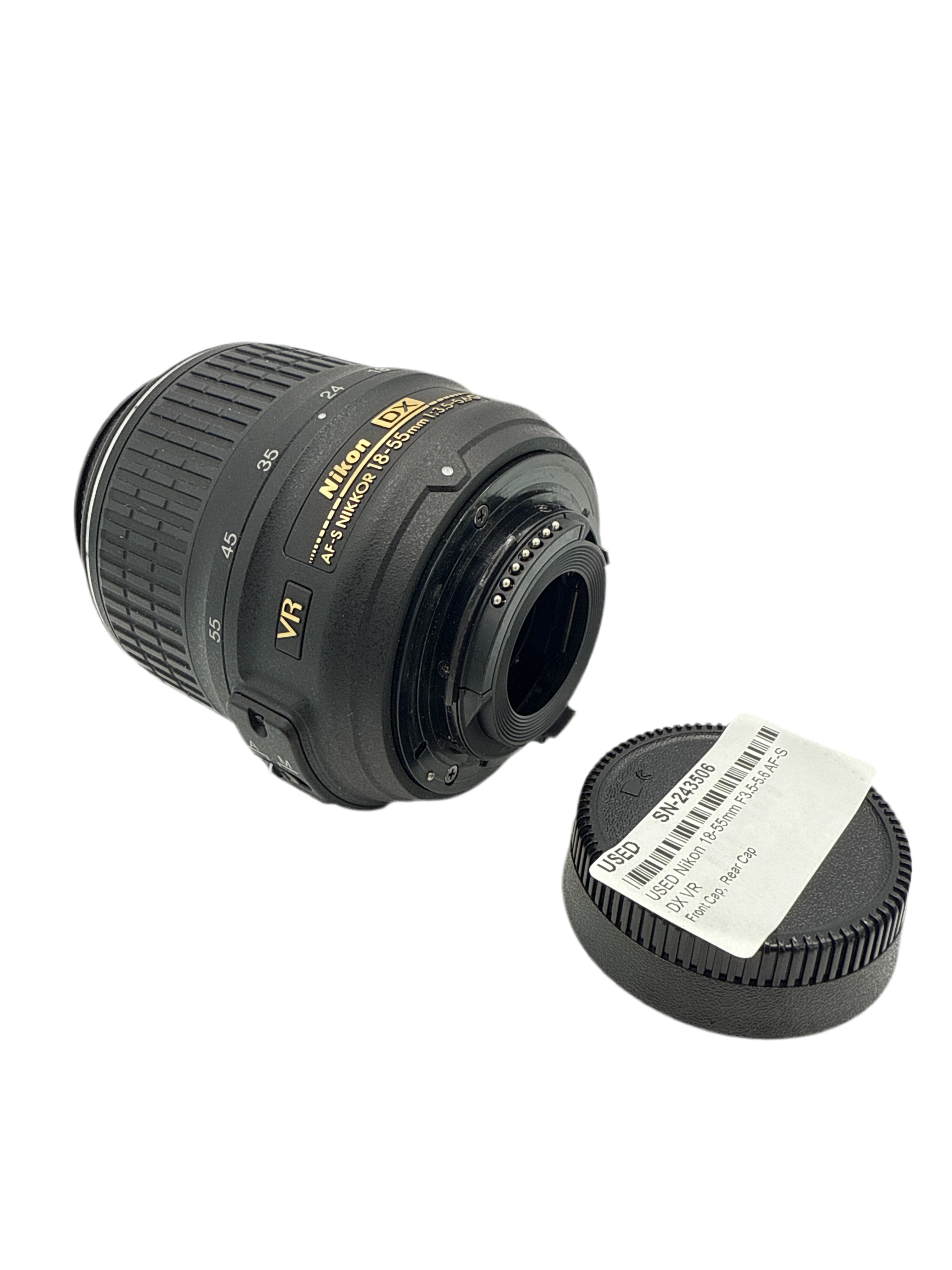USED Nikon 18-55mm F3.5-5.6 AF-S DX VR