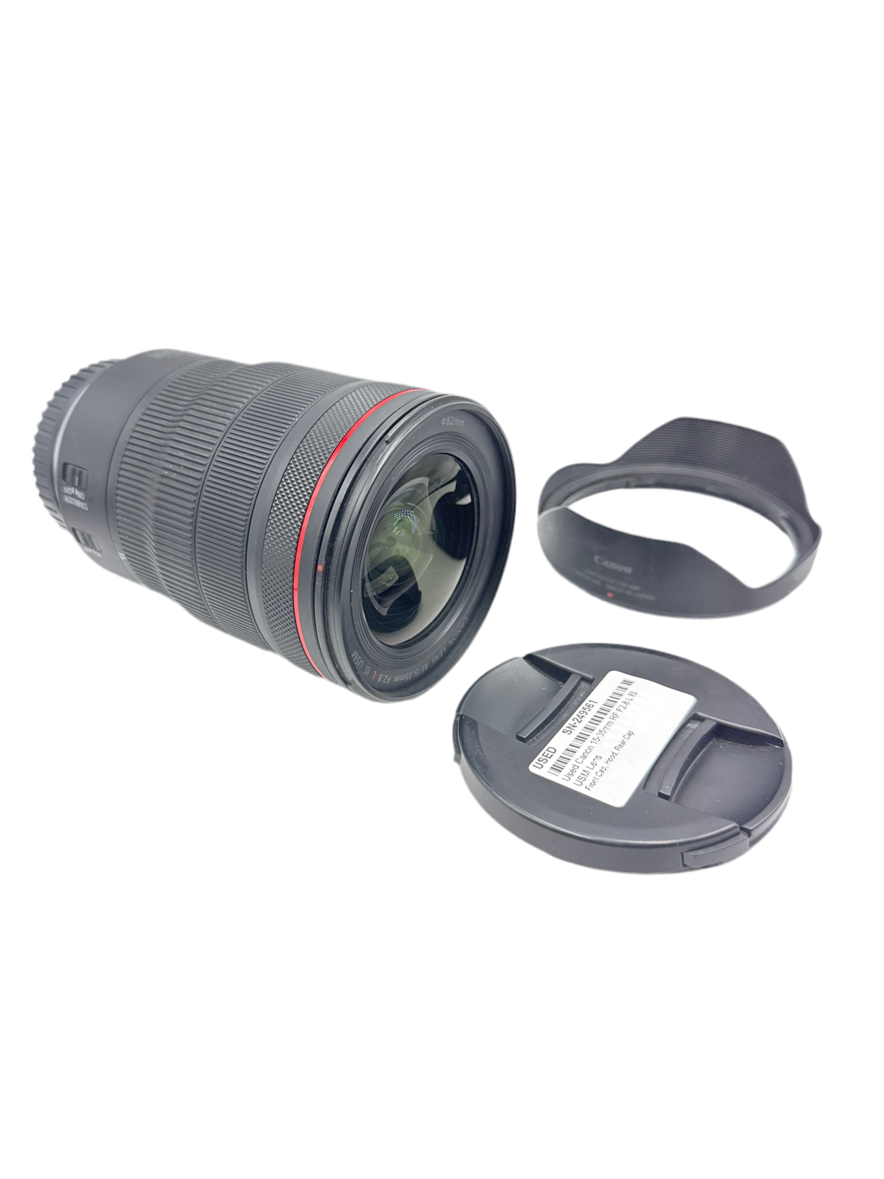 Used Canon 15-35mm RF F2.8 L IS USM Lens