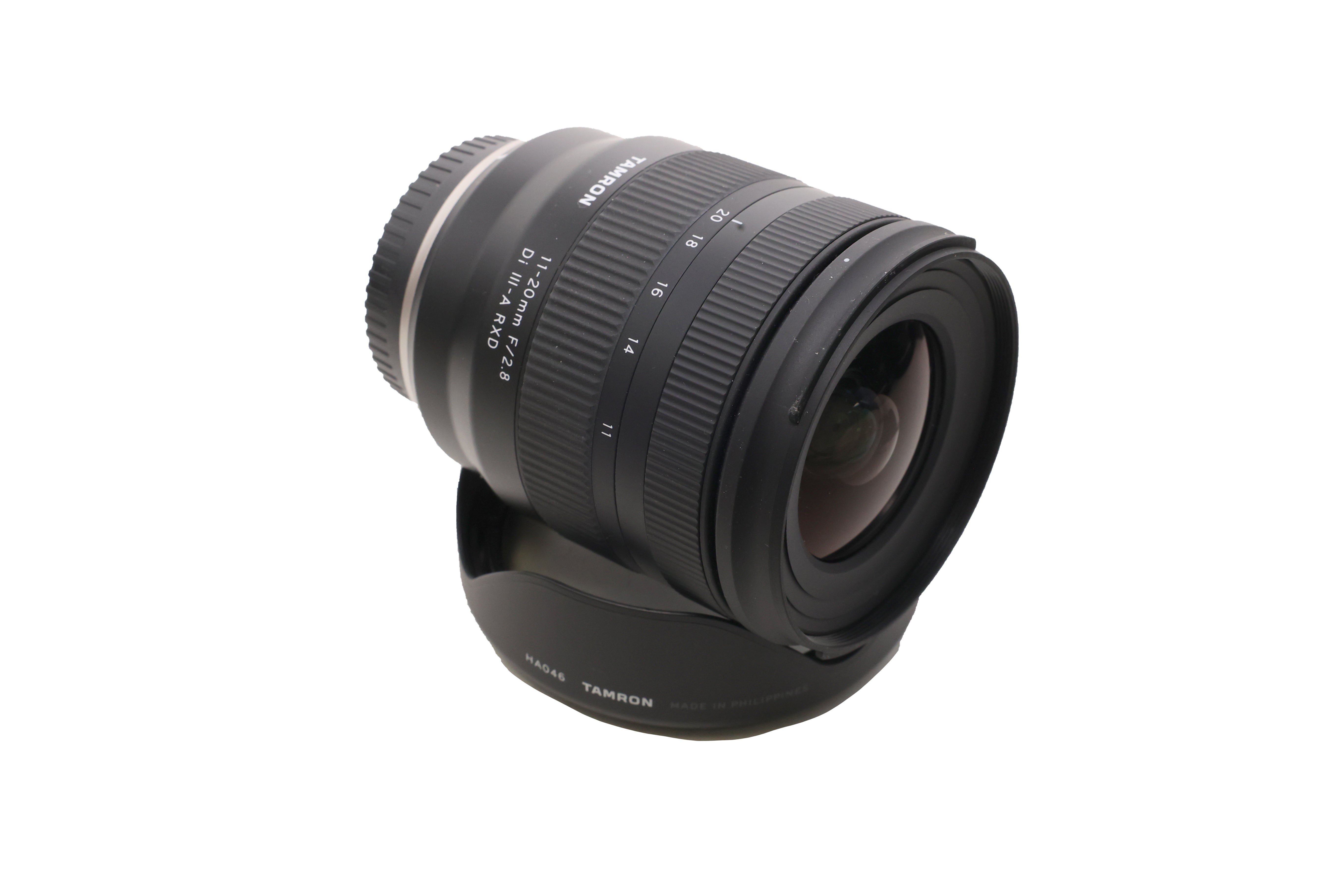 Used Tamron 11-20mm F2.8 Di III-A RXD Lens for Fuji X-Mount