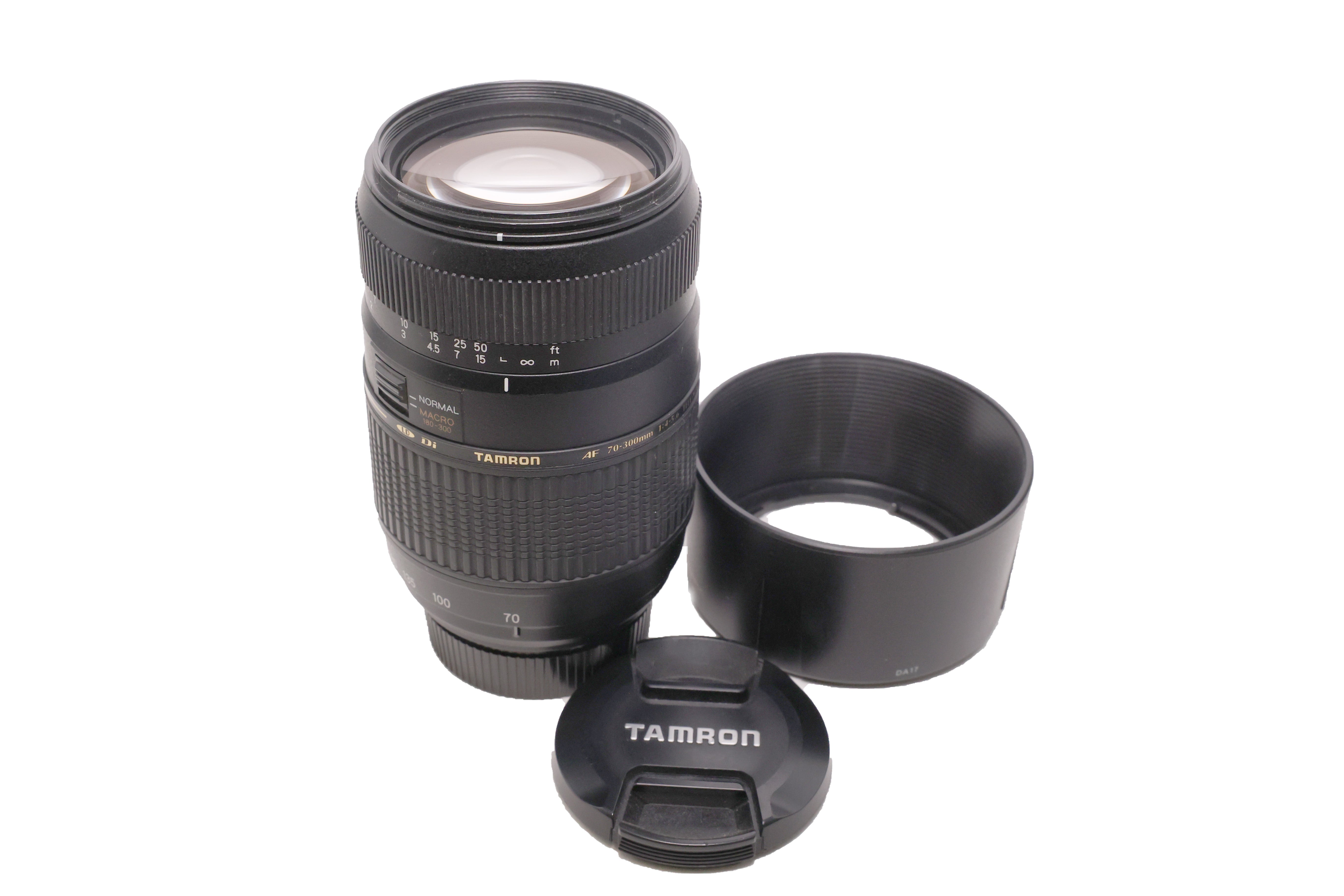 USED tamron 70-300mm Di LD f4-5.6 TeleMacro