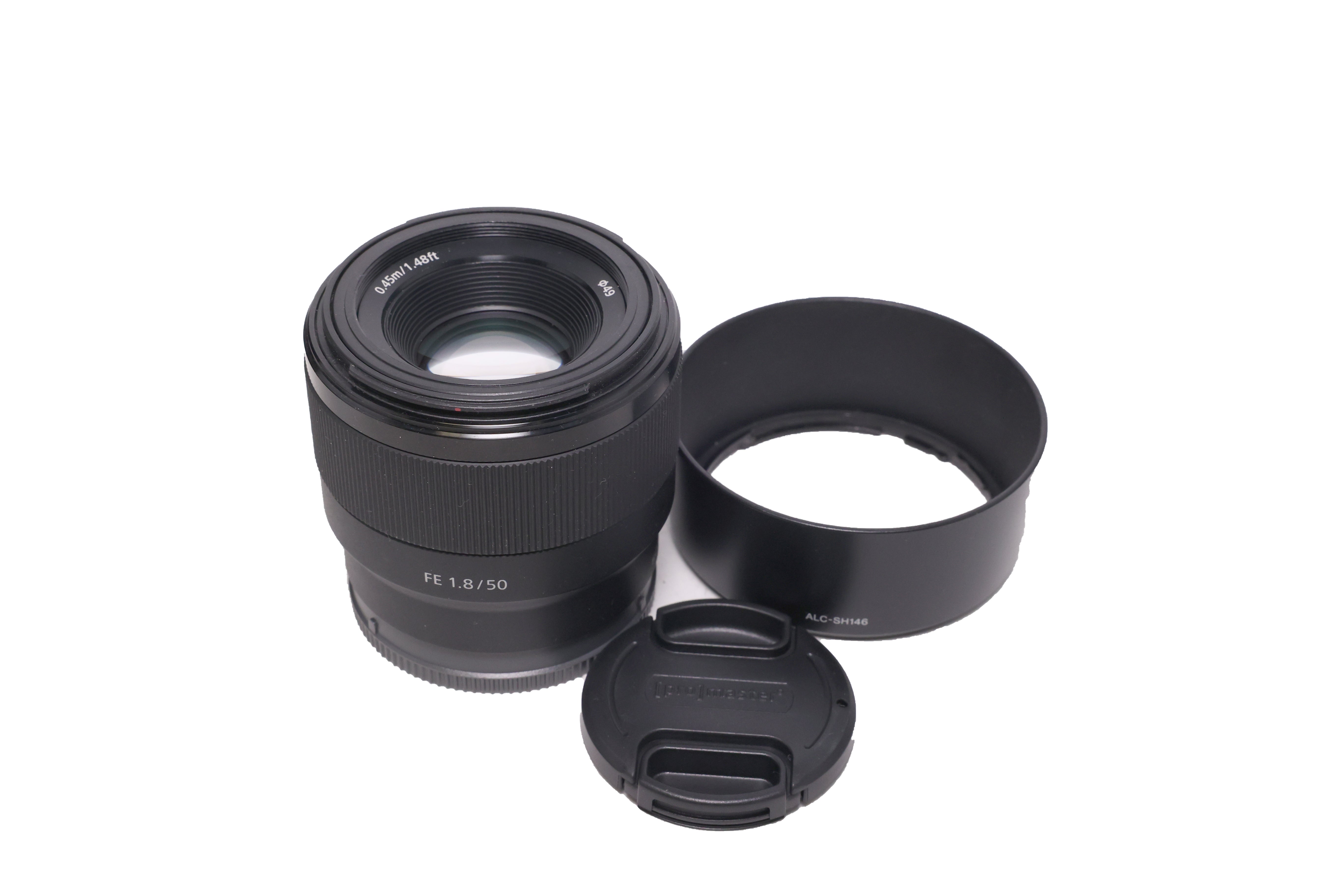 Used Sony 50mm f1.8 FE Lens