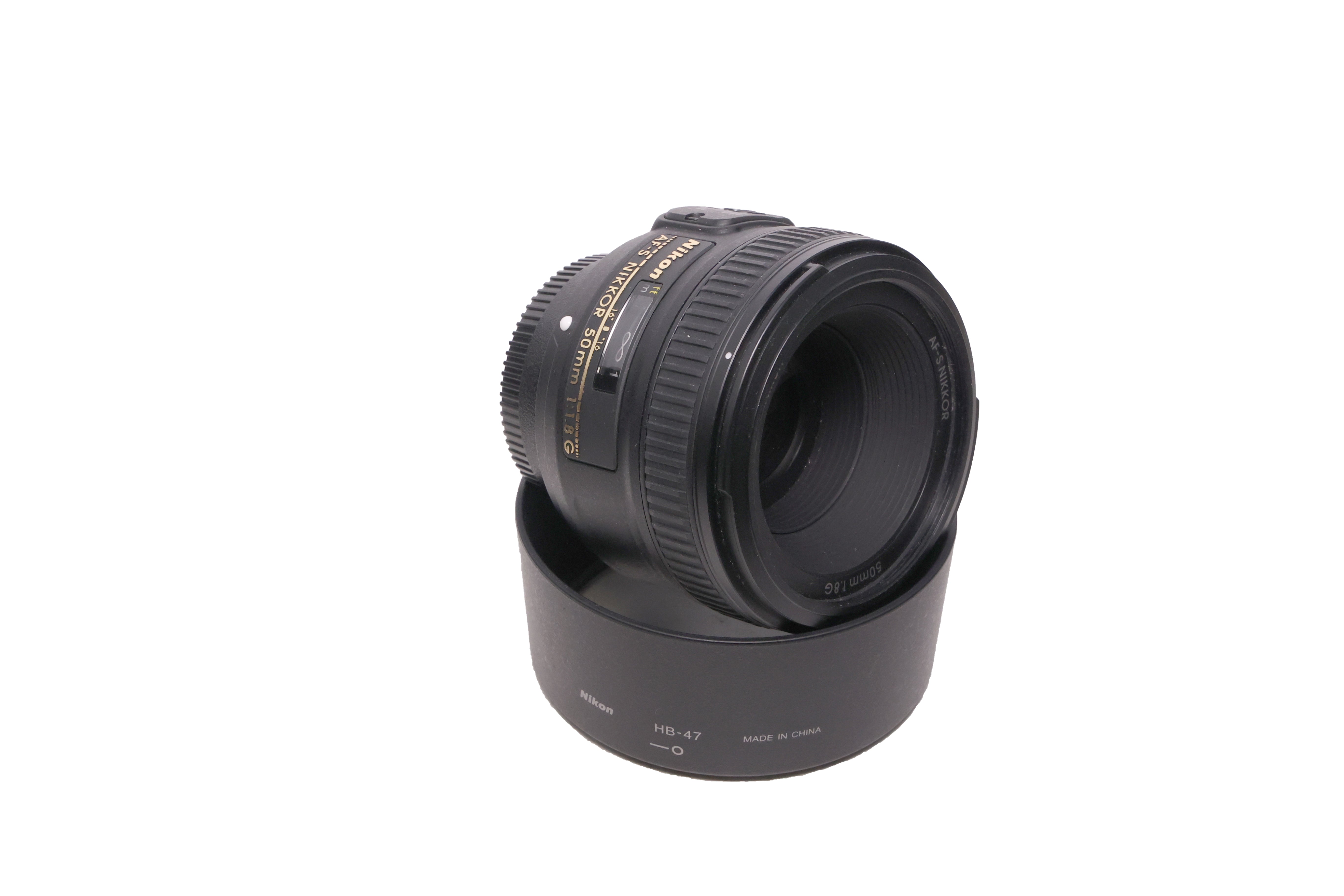 USED Nikon 50mm F1.8 G AF-S Lens