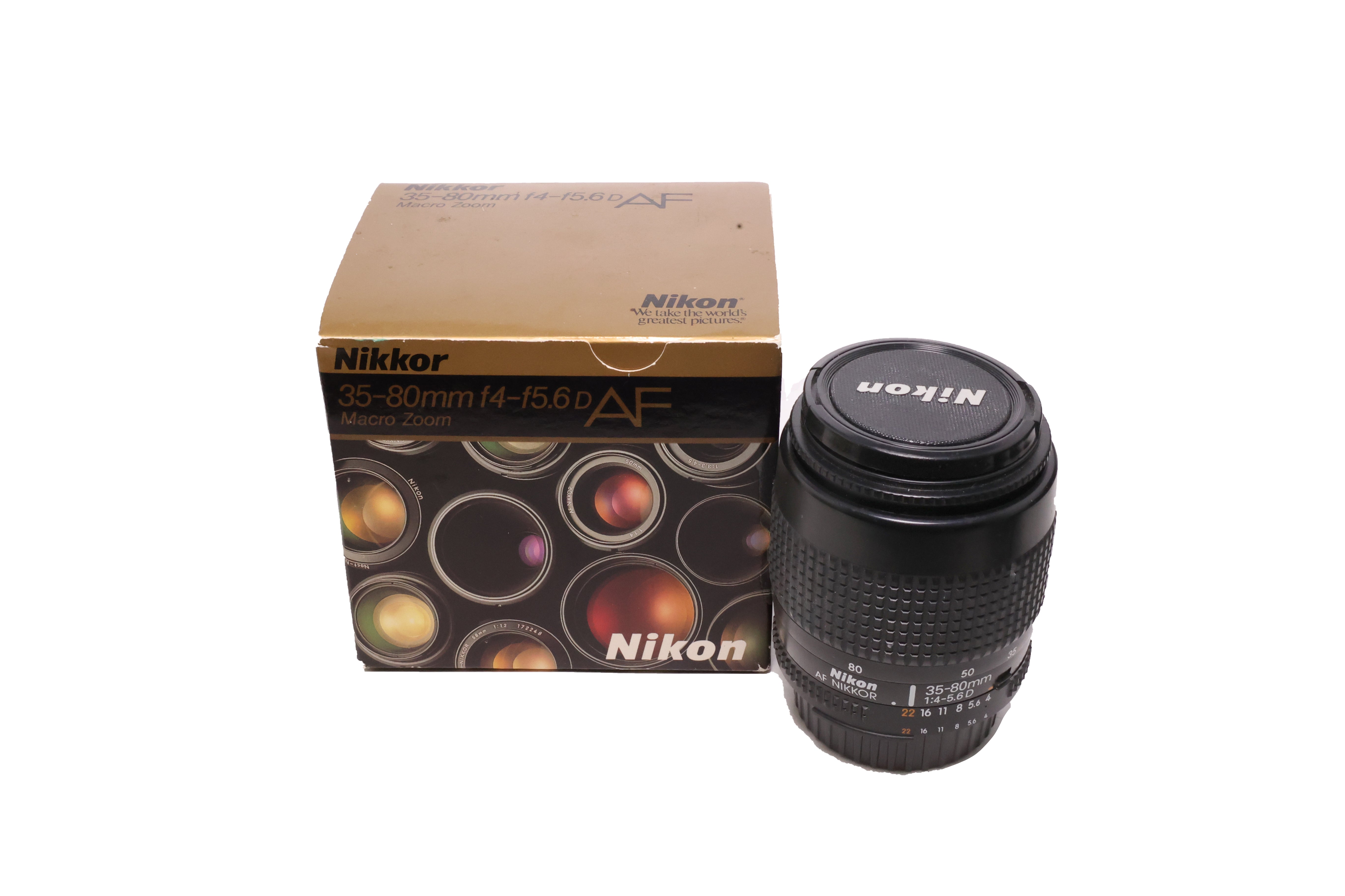 USED Nikon 35-80mm f4-5.6 D AF Lens