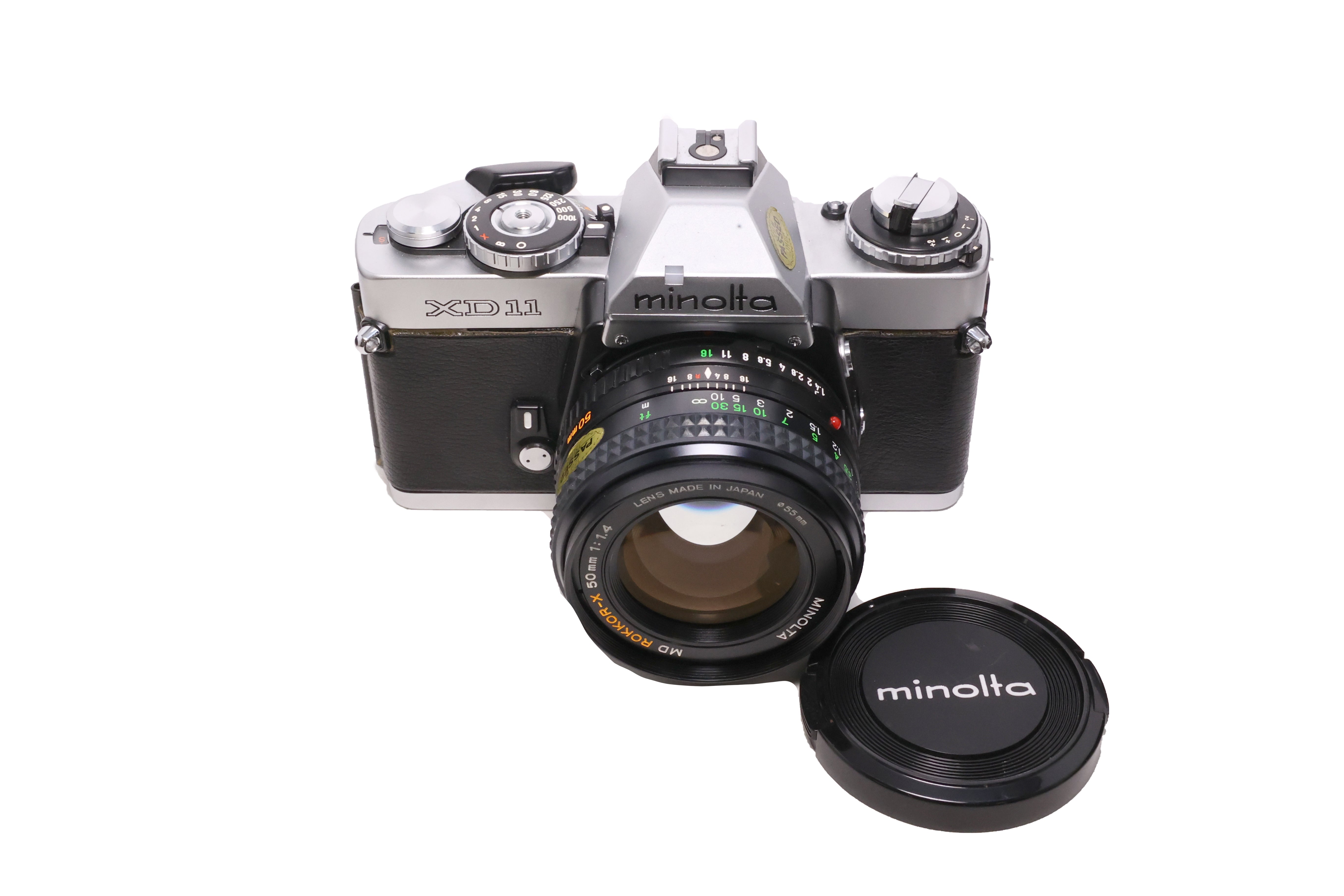 USED Minolta XD11 w/ 50mm f1.4