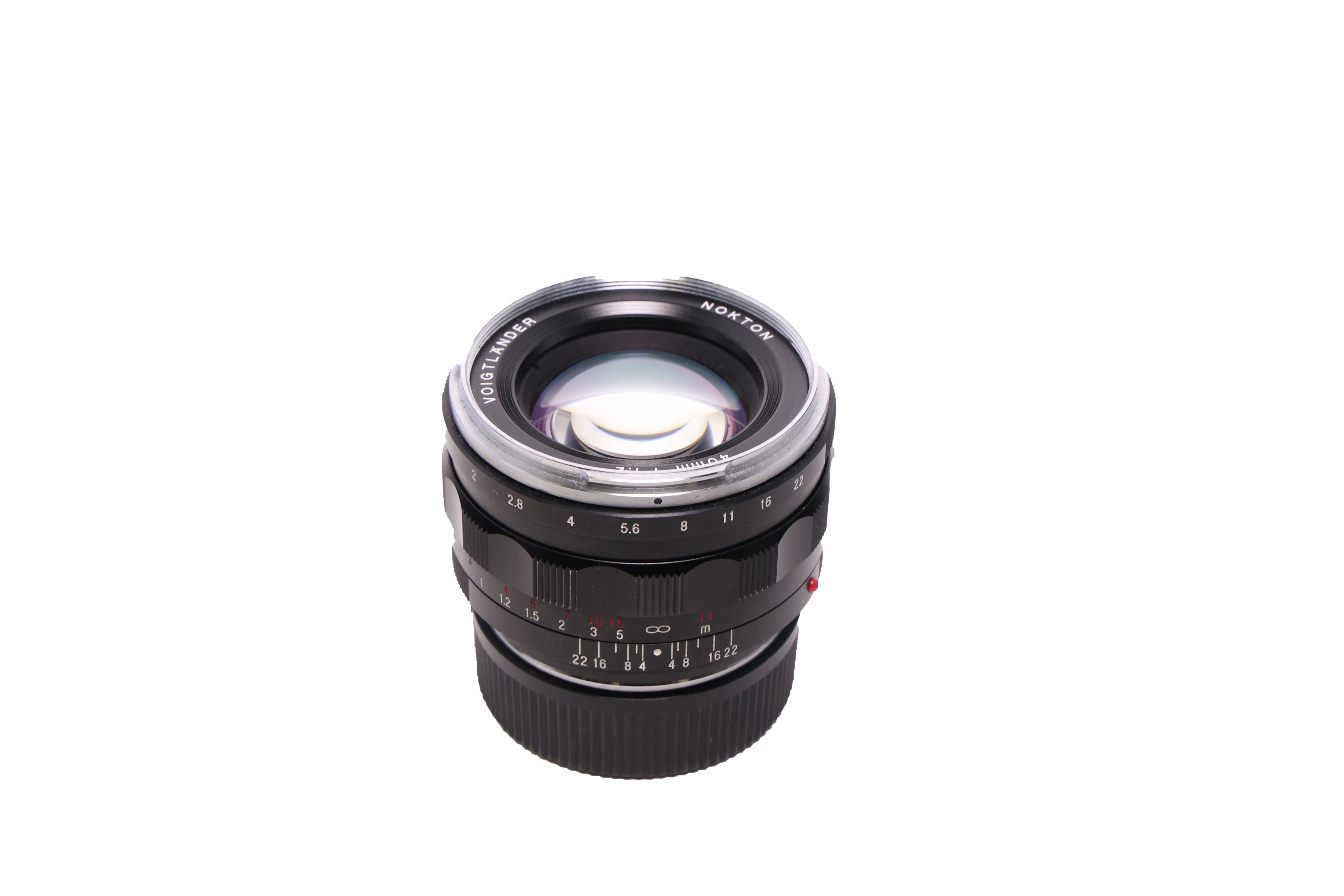 USED Voighlander 40mm f1.2 NOKTON M-Mount