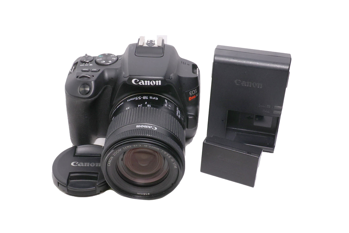 Used Canon EOS Rebel SL3 DSLR Camera with 18-55mm Lens (Black)