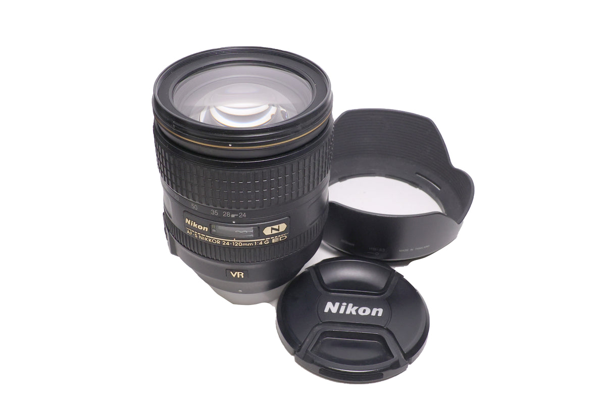 USED Nikon 24-120mm F4 G ED VR AF-S Lens