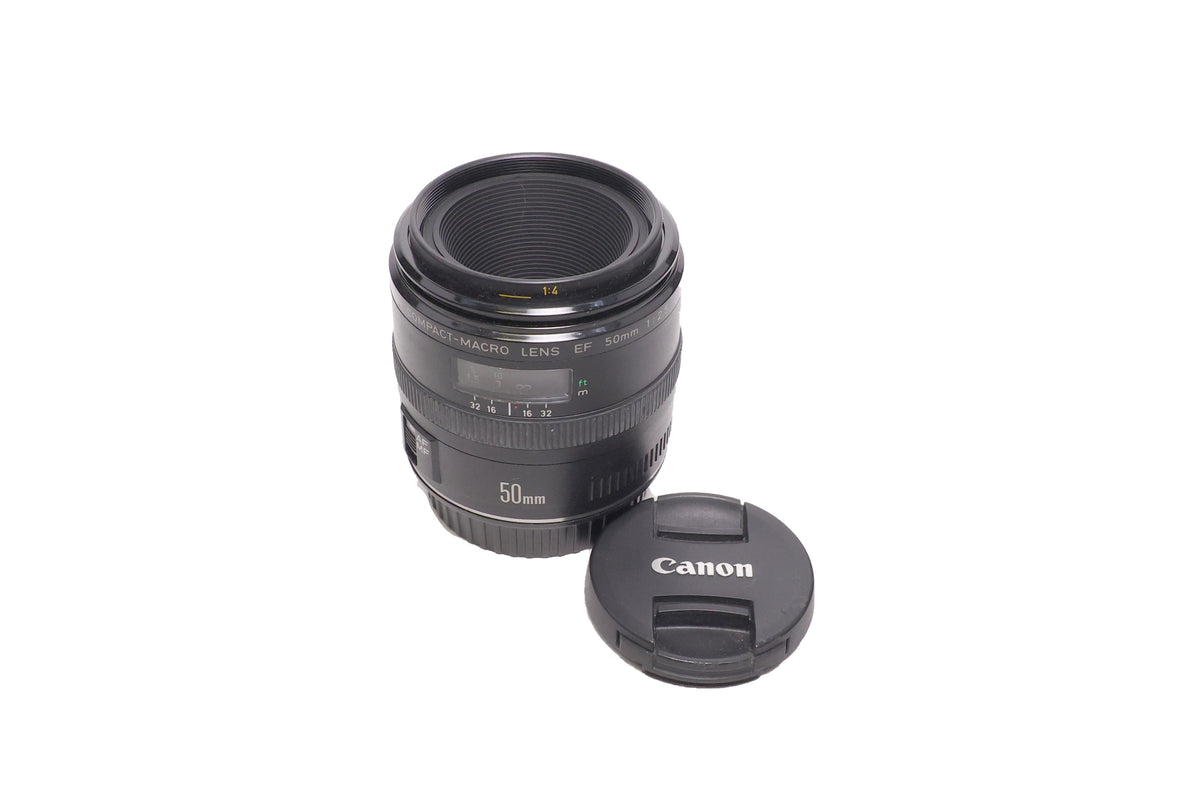 USED Canon 50mm F2.5 EF Macro Lens