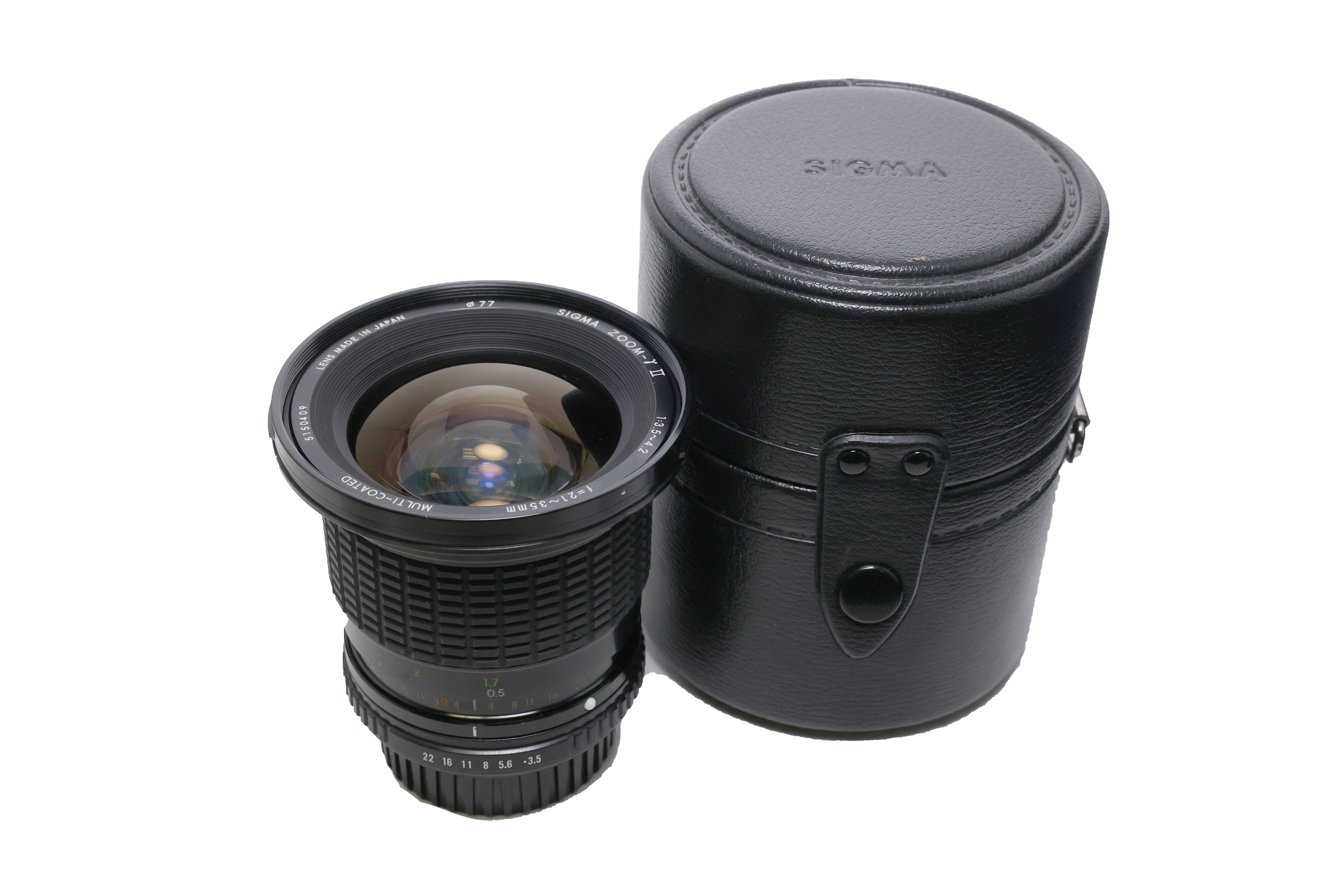 USED Sigma 21-35mm f3.5-4.2 (P-K mount)