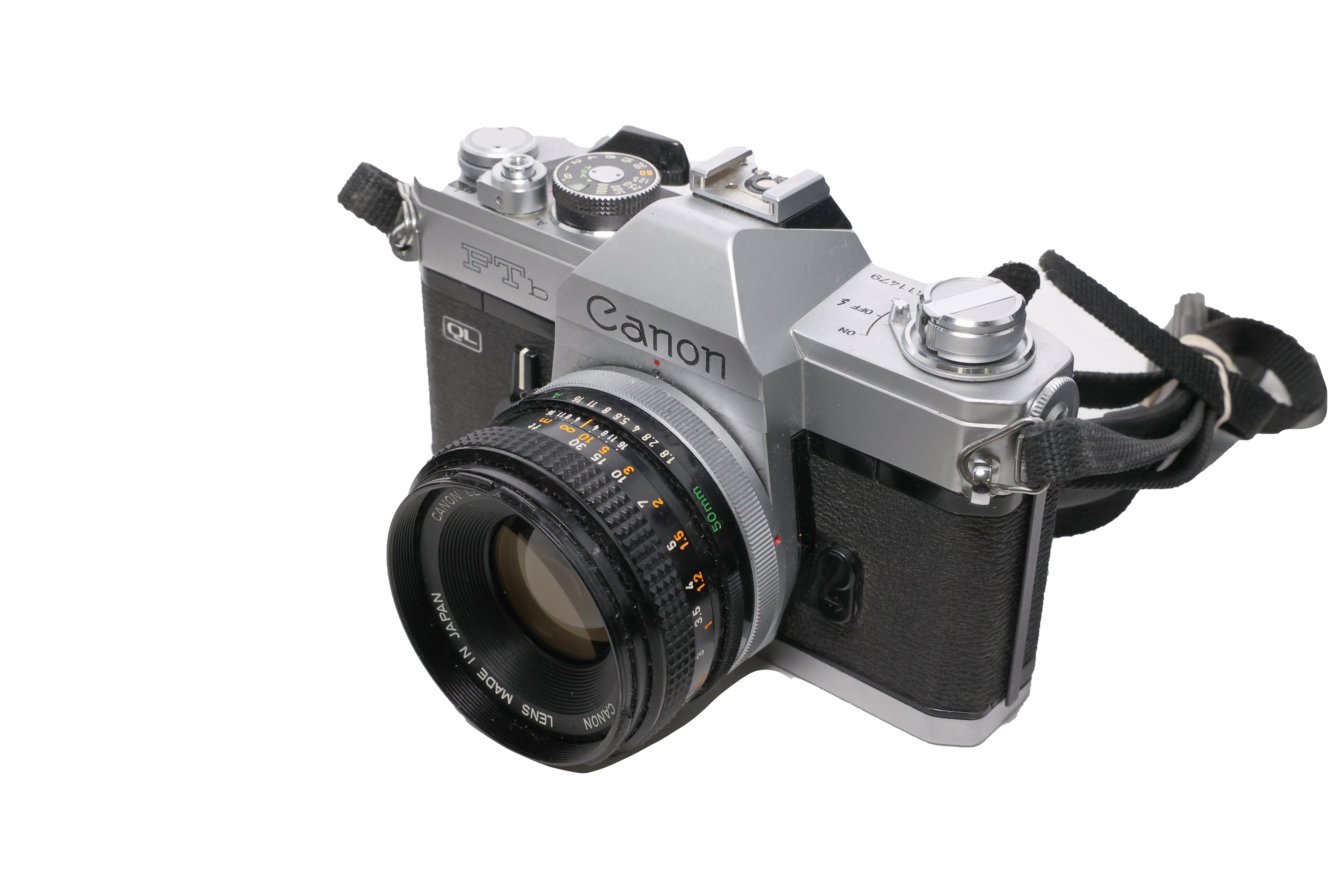 USED Canon FTb QL w/ 50mm 1.8