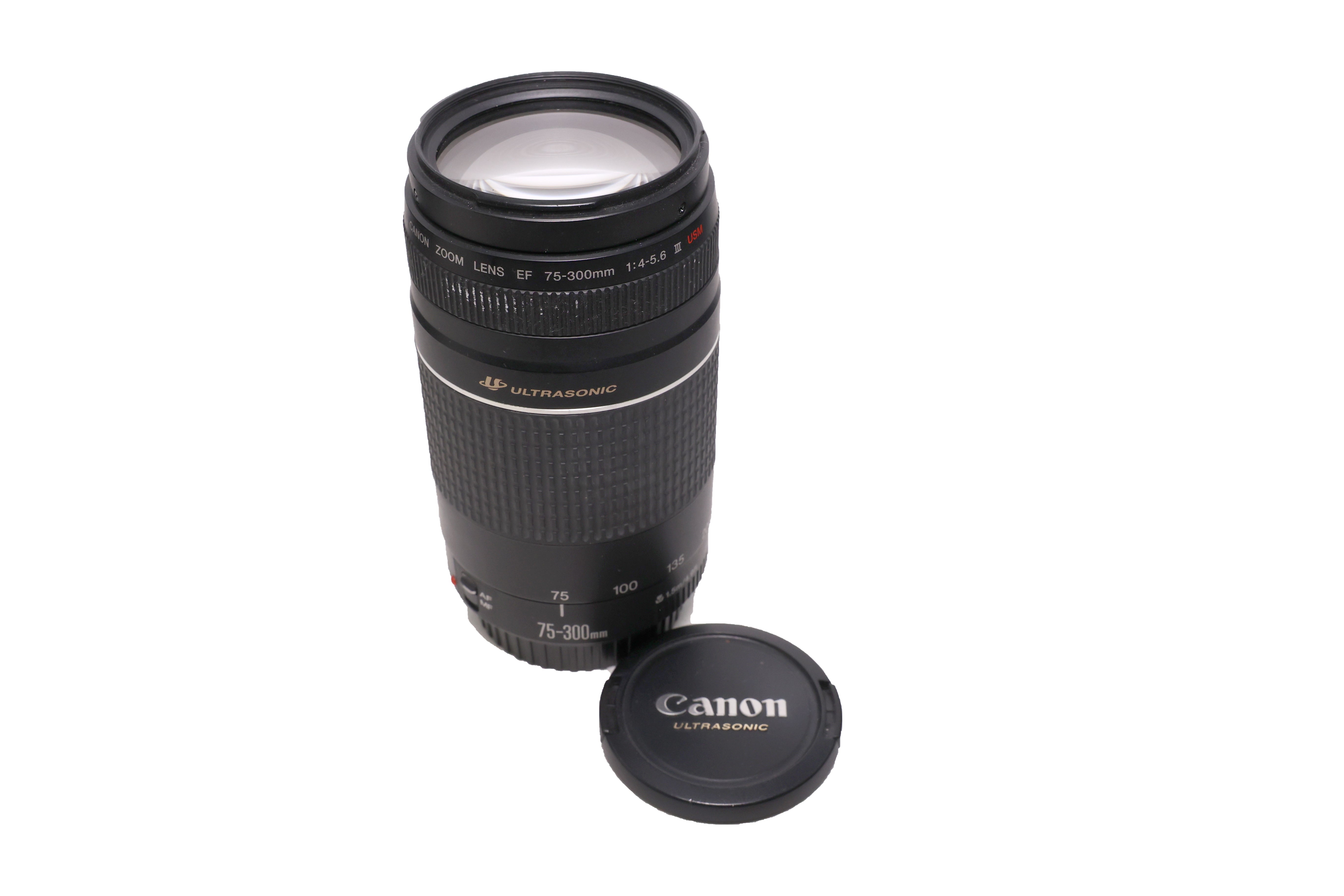 USED Canon 75-300mm F4-5.6 USM AF III Lens