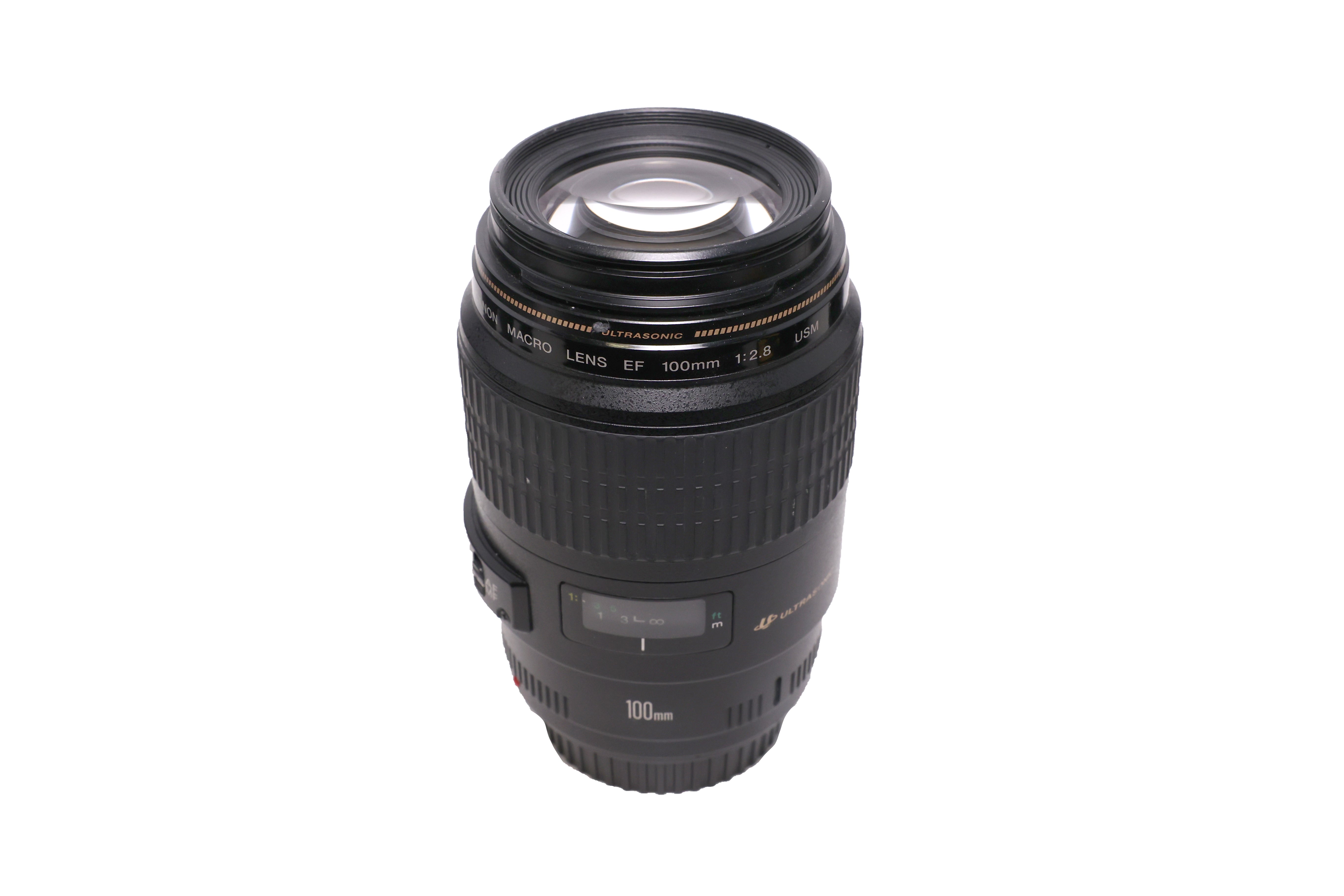 USED Canon 100mm F2.8 EF USM Macro Lens