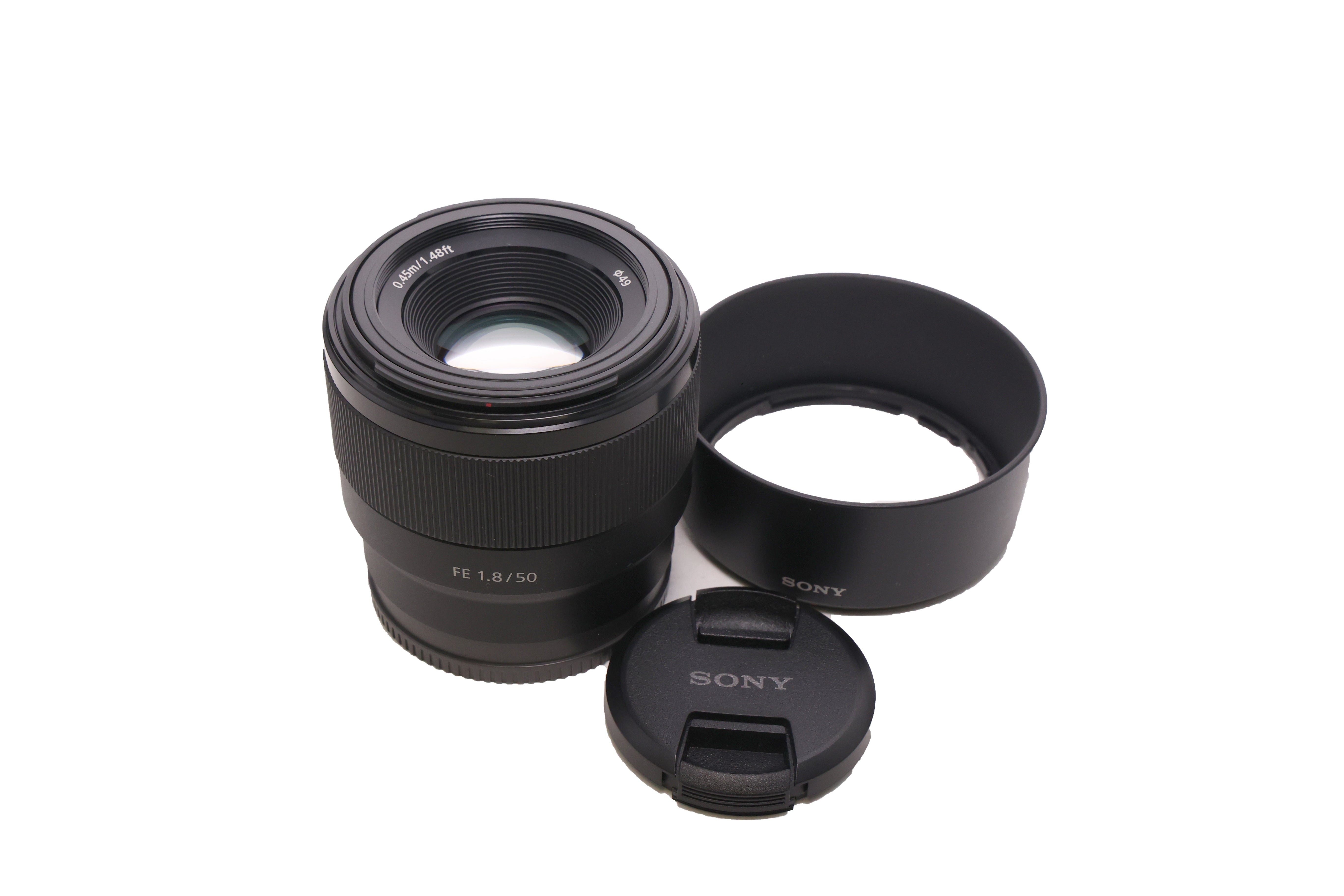 Used Sony 50mm f1.8 FE Lens