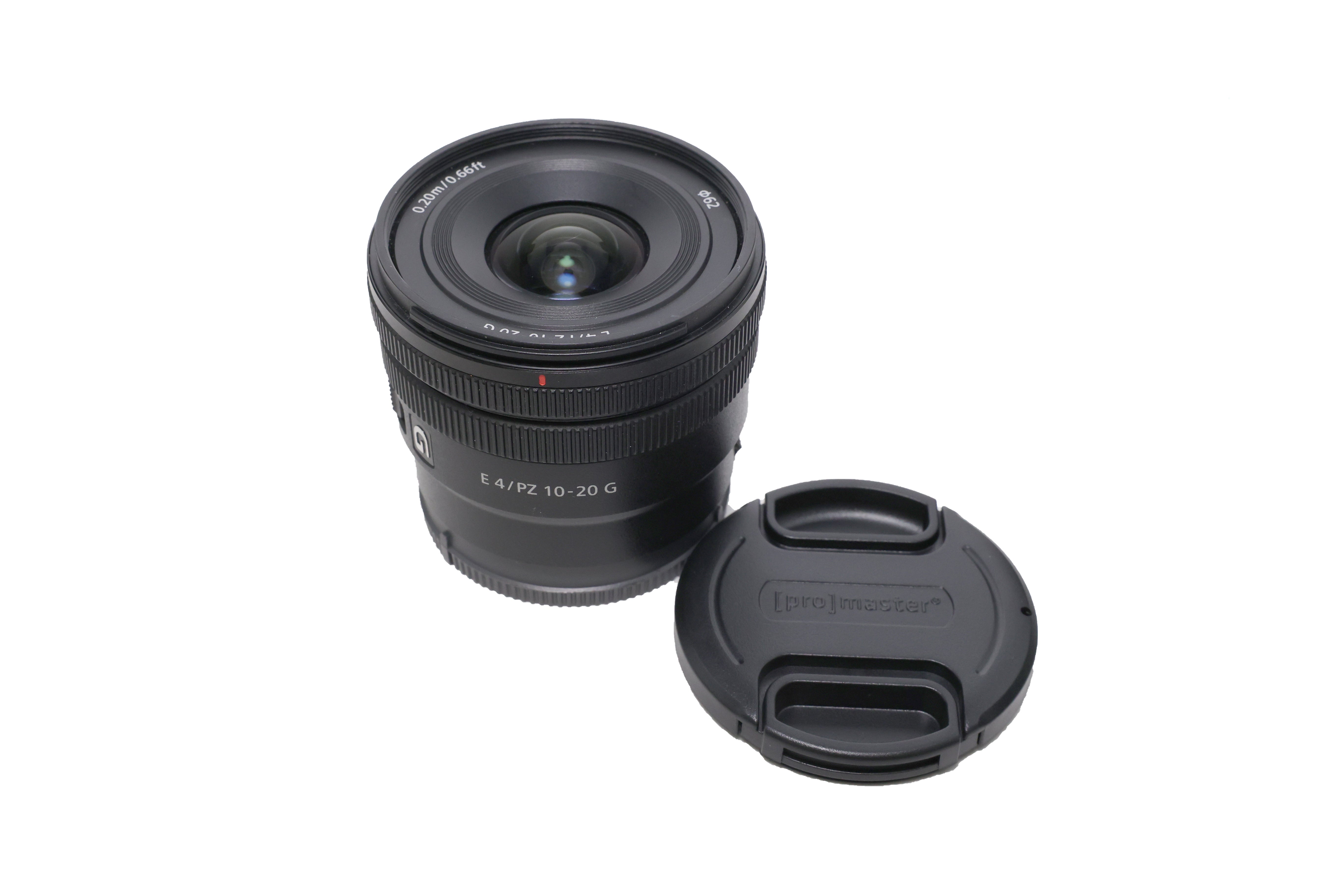 Used Sony E 10-20mm f/4 PZ G Lens