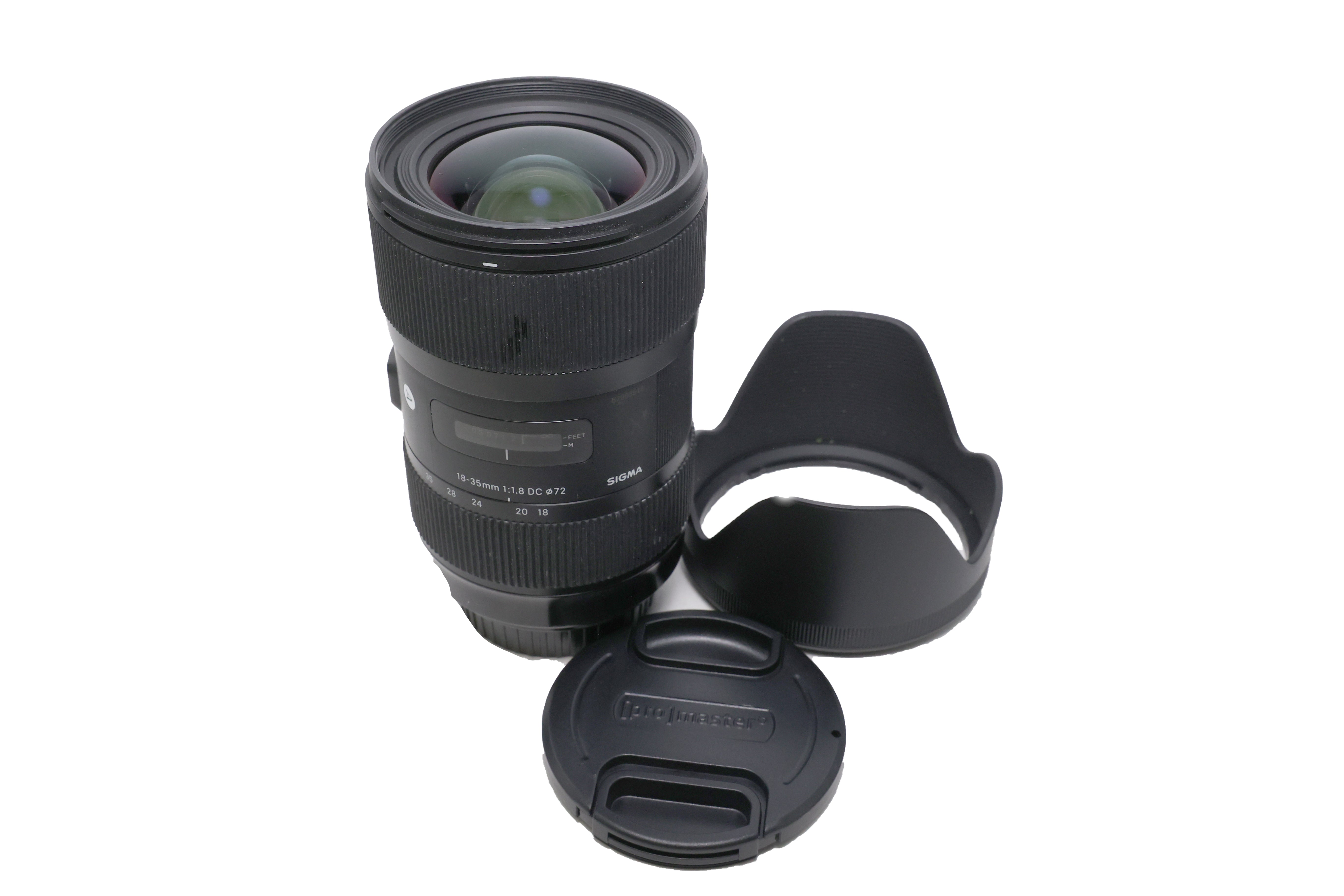 USED Sigma 18-35mm F1.8 DC HSM Art Lens for Canon