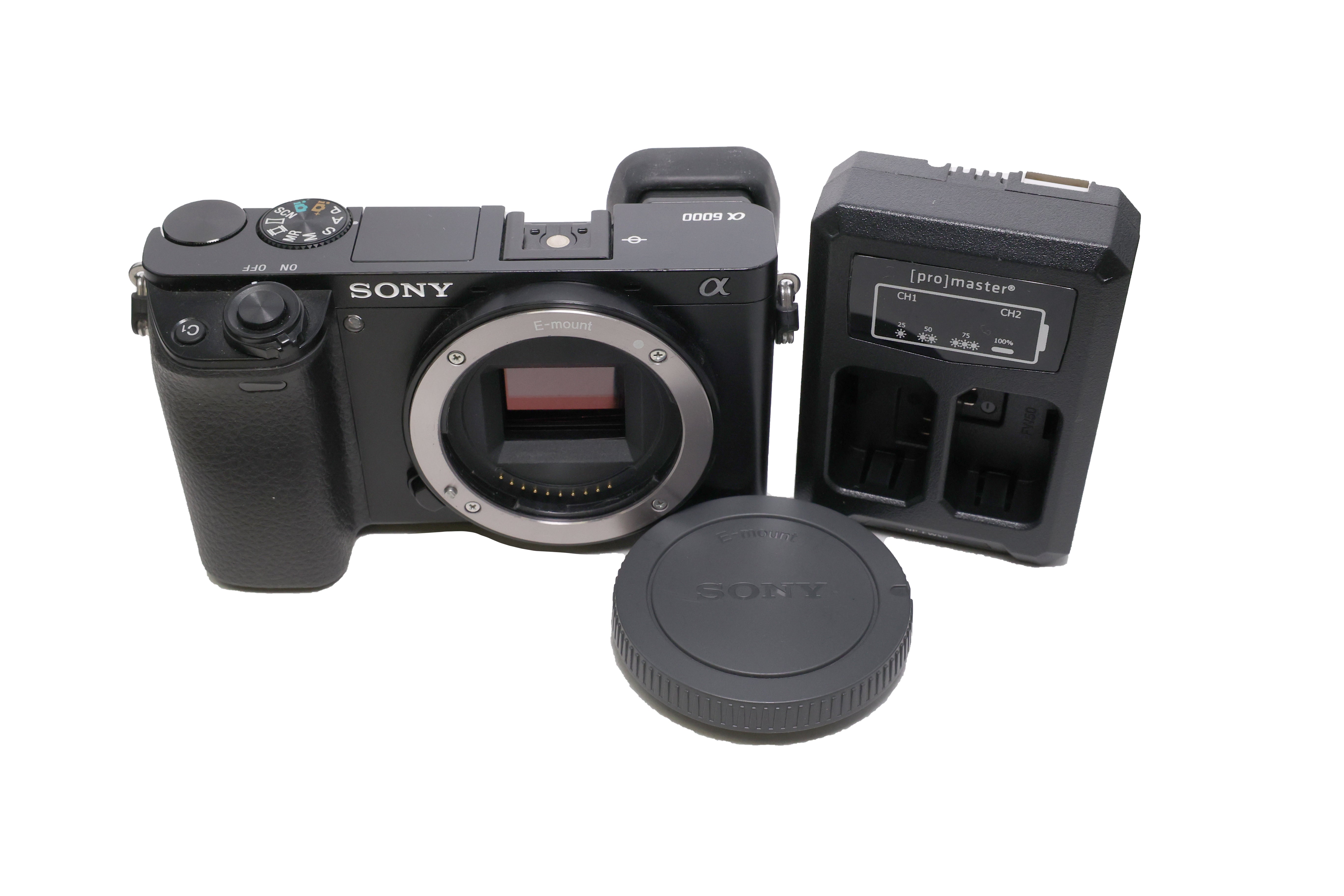 USED Sony Alpha a6000 Mirrorless Digital Camera Body (Black)