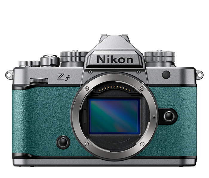 Nikon Zf Mirrorless Camera (Silver & Teal Blue)